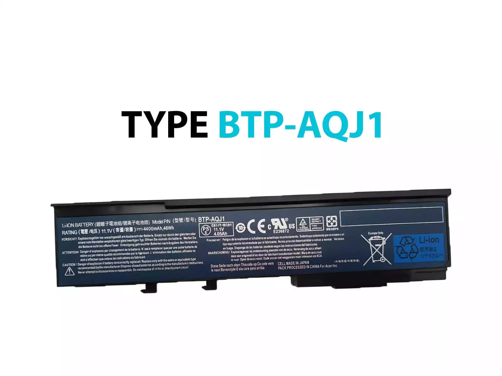 BATERIA ACER MS2229 GARDA32 / AQJ1 *HC* — imagen 1