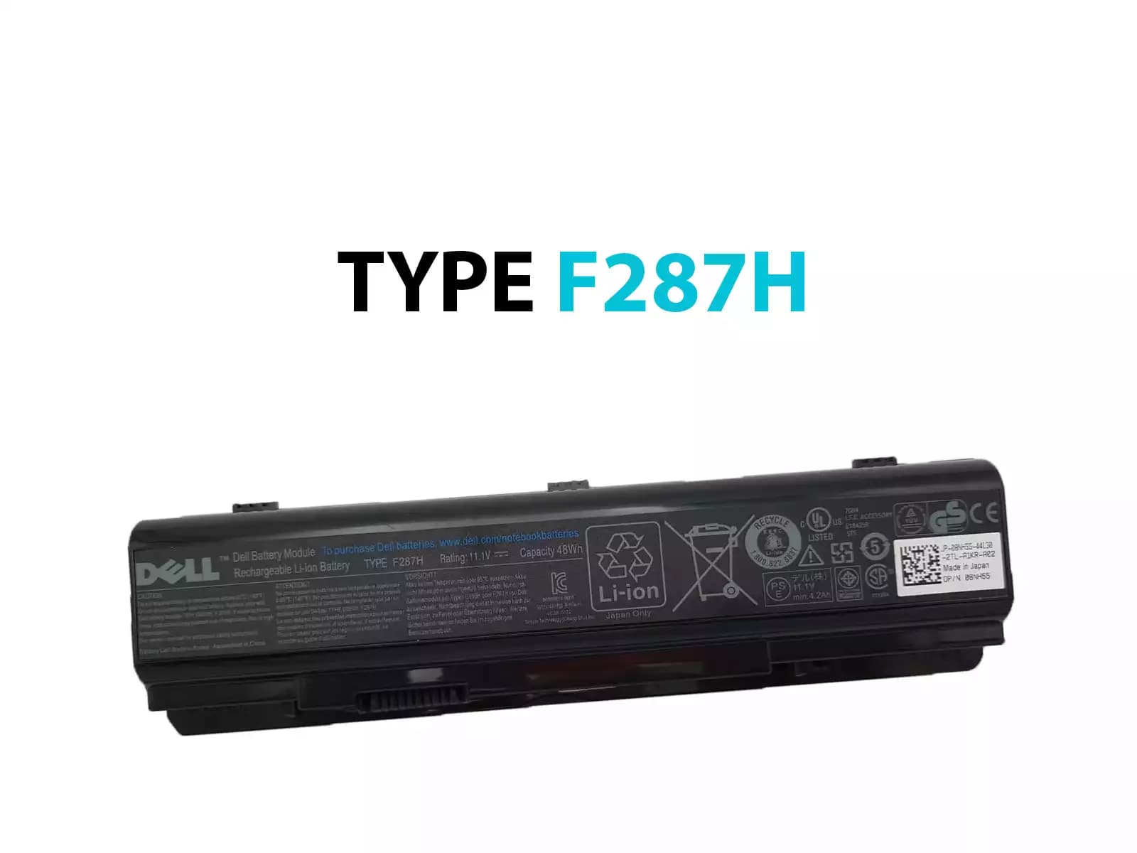 BATERIA DELL A840 TYPE F287H *HC* — imagen 1