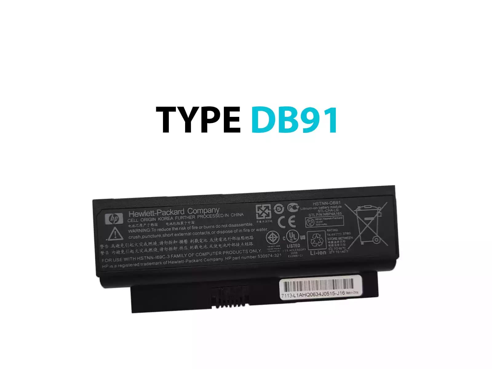 BATERIA HP 4311 4310 DB91 *HC* — imagen 1