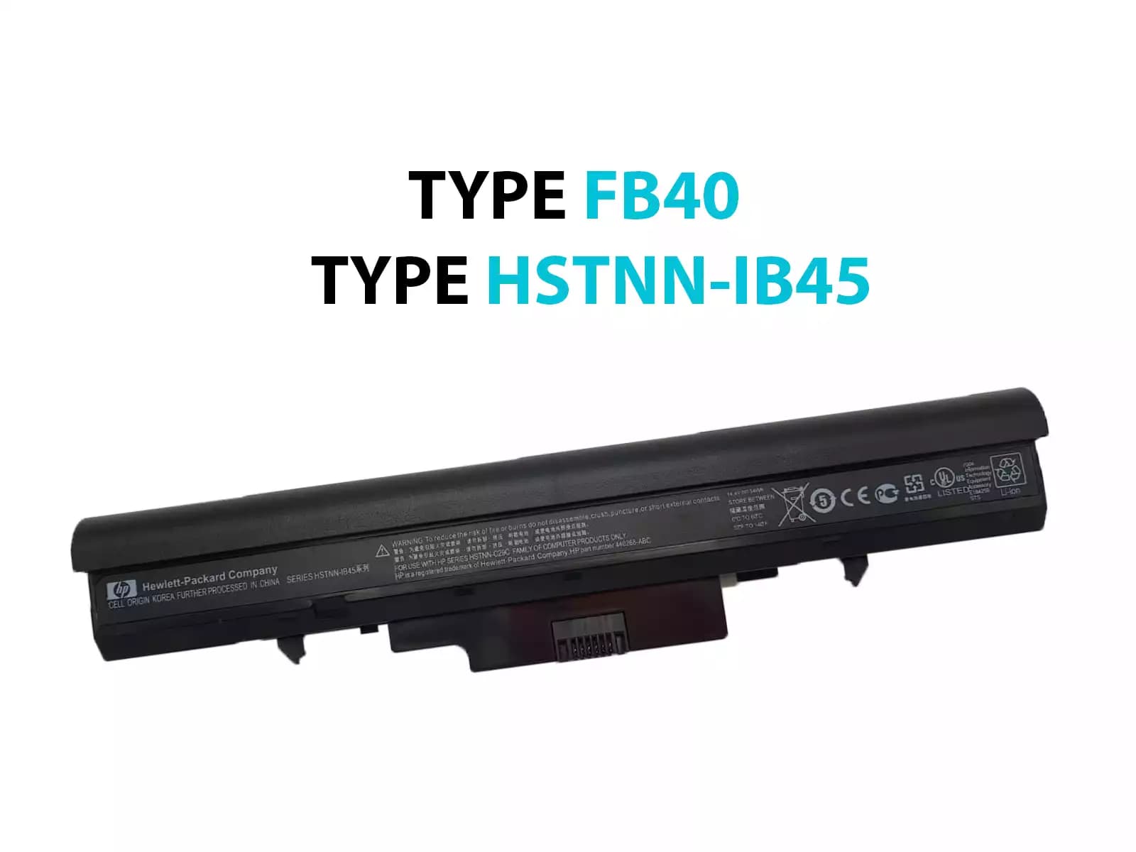BATERIA HP 510 530 - FB40 *HC* — imagen 1