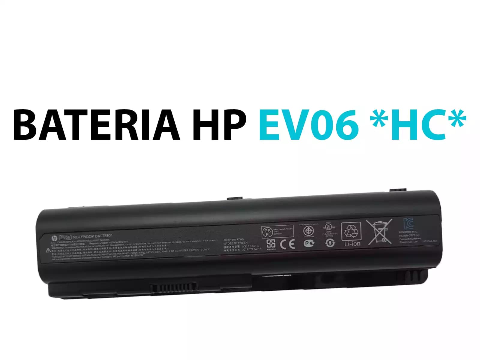 BATERIA HP DV4 SERIES EV06, HPDV4-6 *HC* — imagen 1
