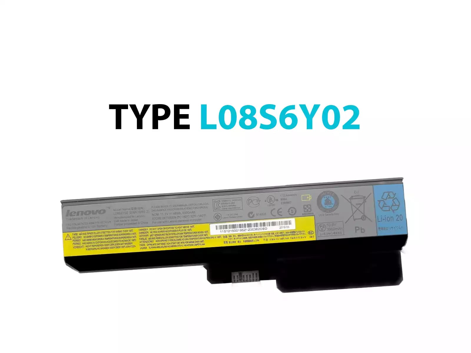 BATERIA LENOVO G430 G450 G455 G530 G550 G555 *HC* — imagen 1
