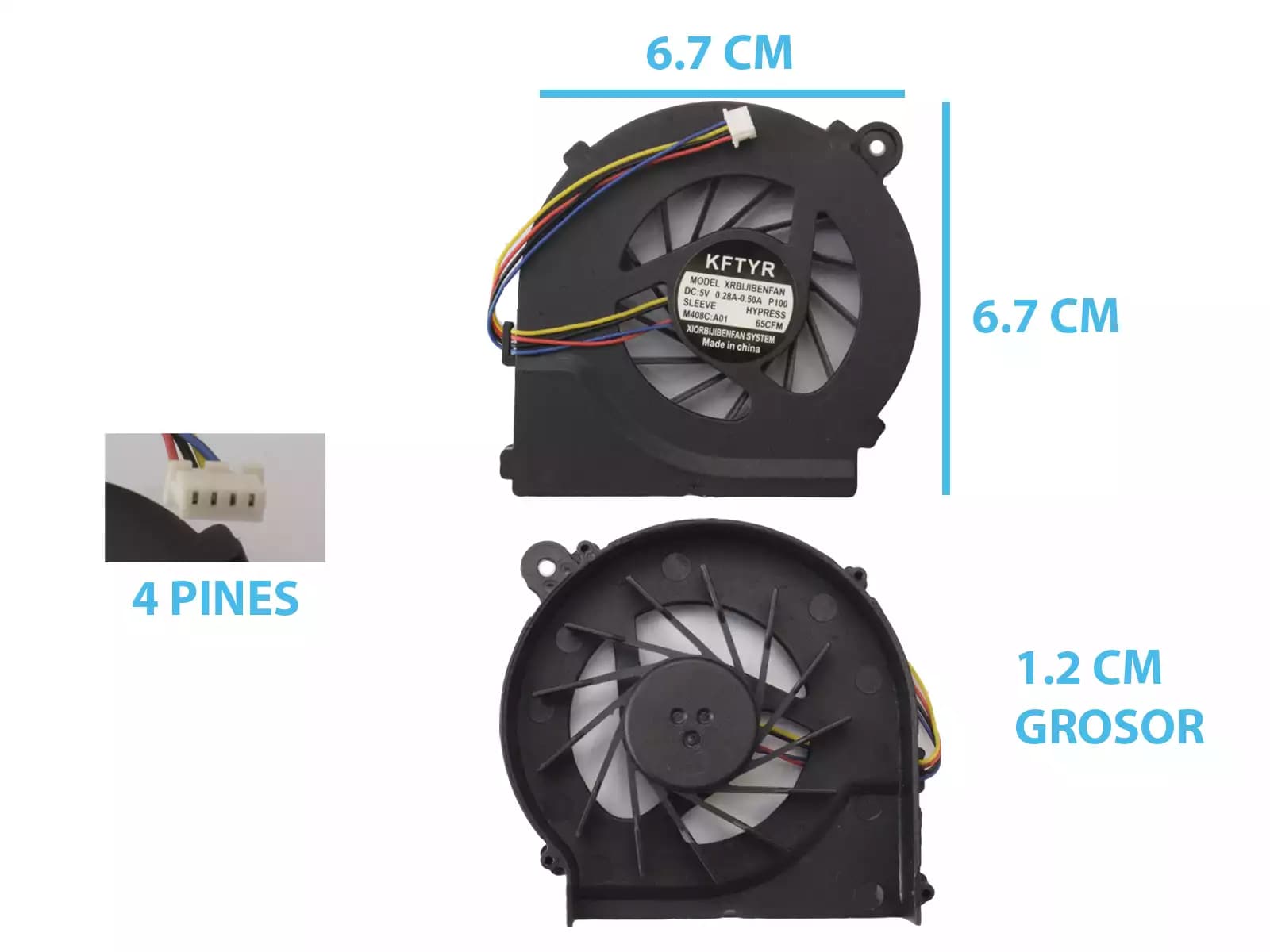 COOLER HP 1000 CQ42 G42 (4 LINES) — imagen 1