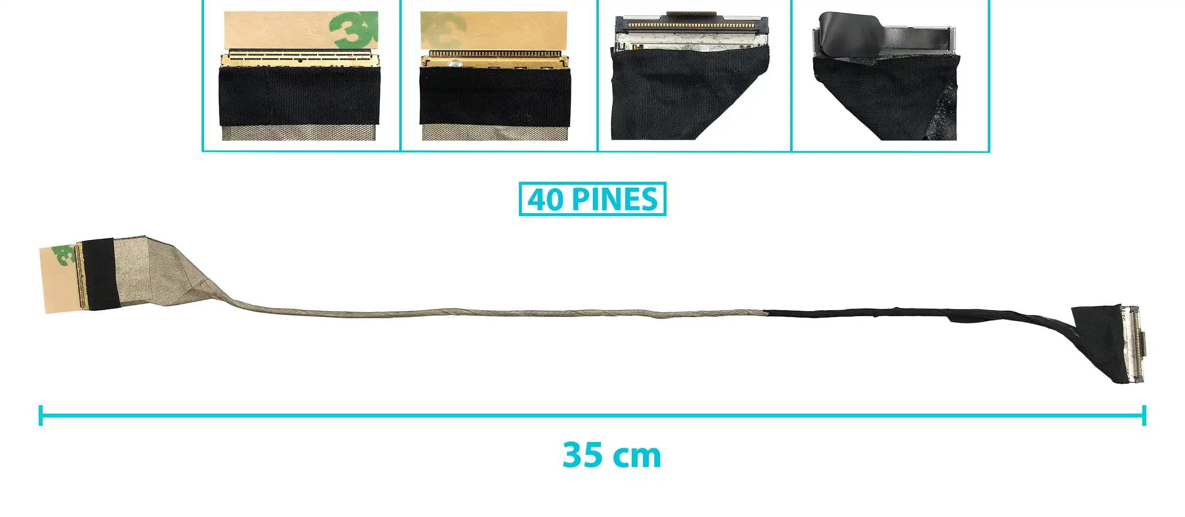 FLEX DE VIDEO HP CQ42/G42 G56 CQ56 DD0AX6LC000 — imagen 1
