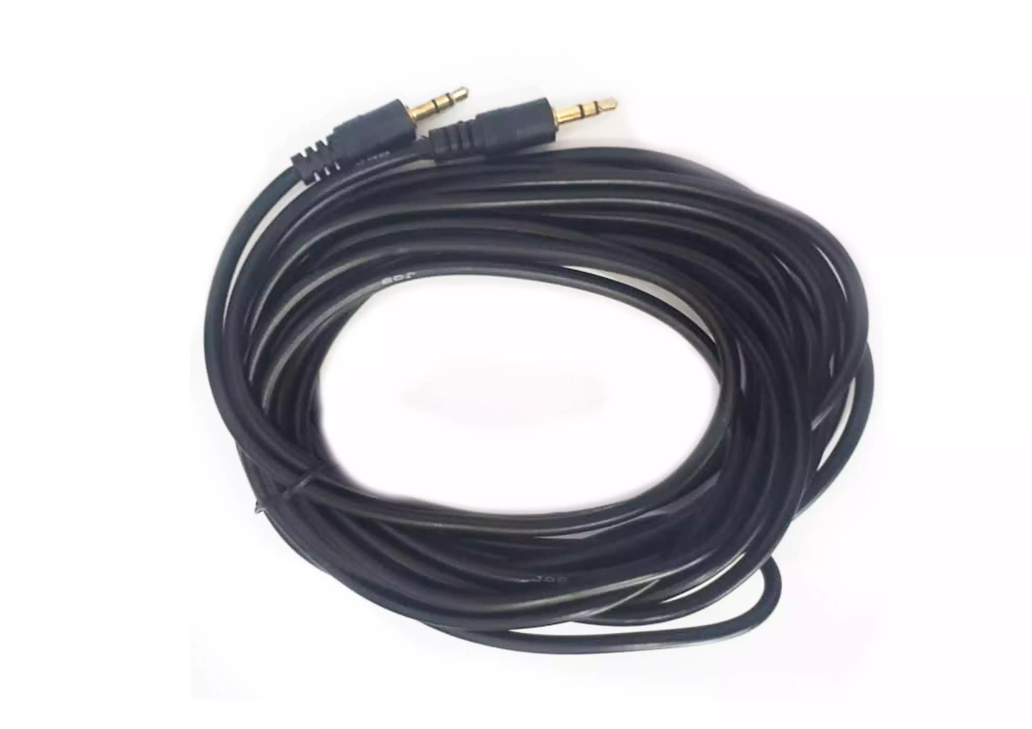 Cable Auxiliar Audio 3.5mm - 3.5mm 5,00 Metros — imagen 1