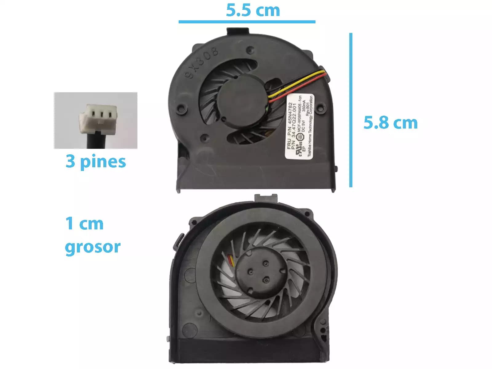 COOLER LENOVO X200 X201 X201I — imagen 1