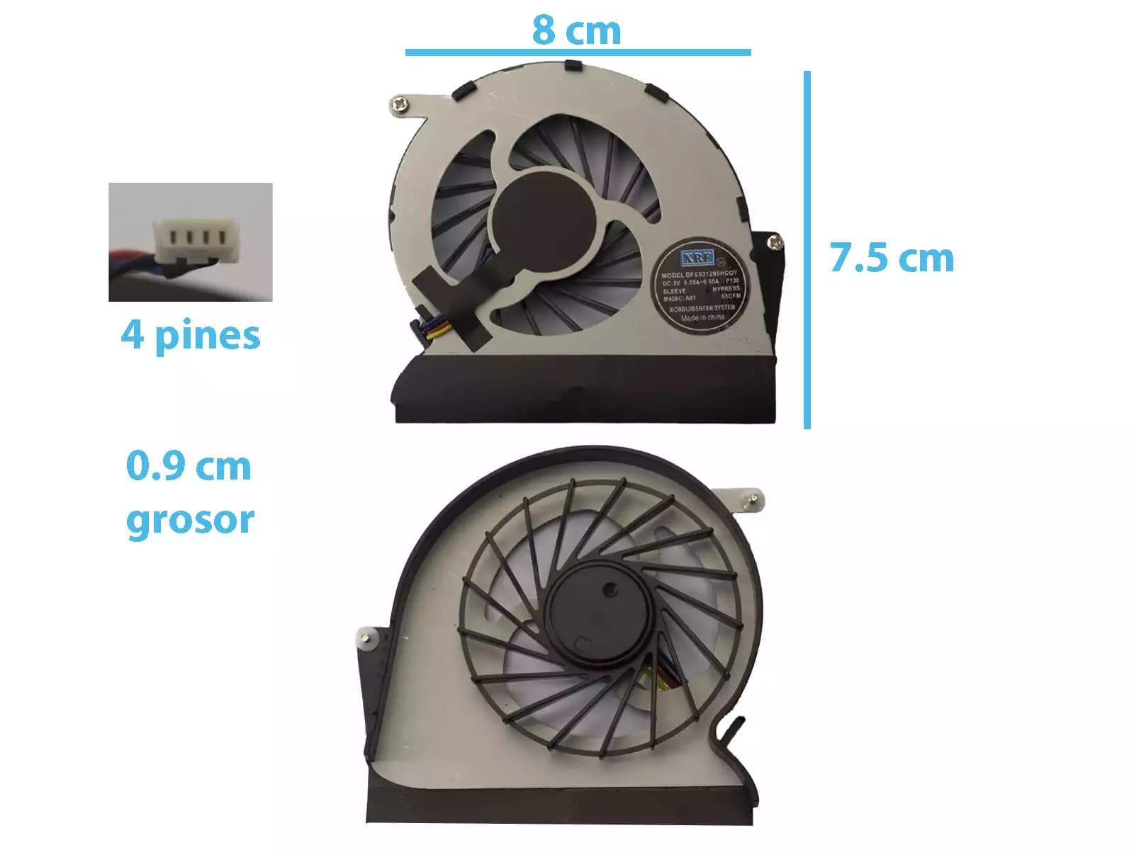 Cooler Lenovo Y460 Y460A Y460N Y460C Y460P — imagen 1