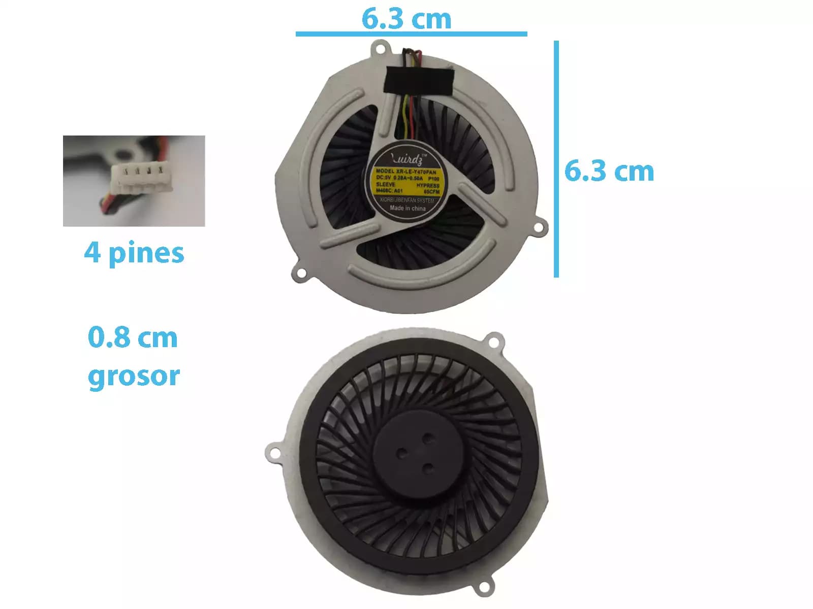 Cooler Lenovo Y470 Y470N Y470P Y471A — imagen 1