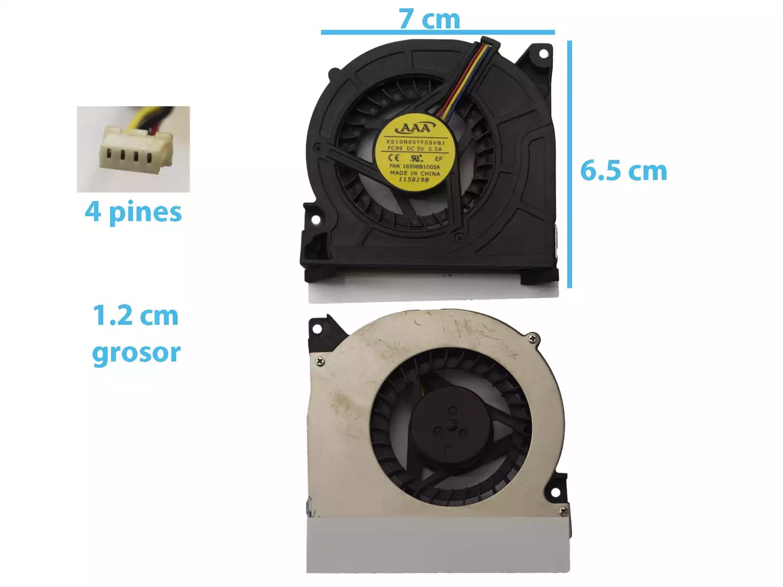 COOLER LENOVO Y510 Y510A Y510M F51 Y530 15303 V550 — imagen 1