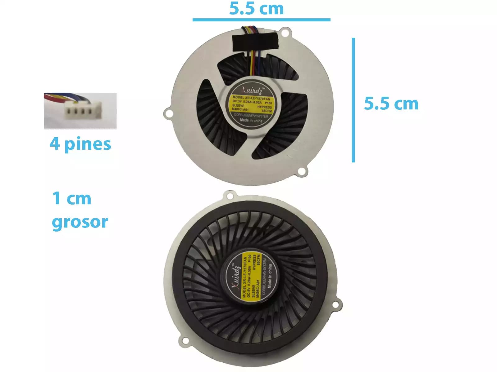 Cooler Lenovo Y570 Y570N Y570P Y570 — imagen 1