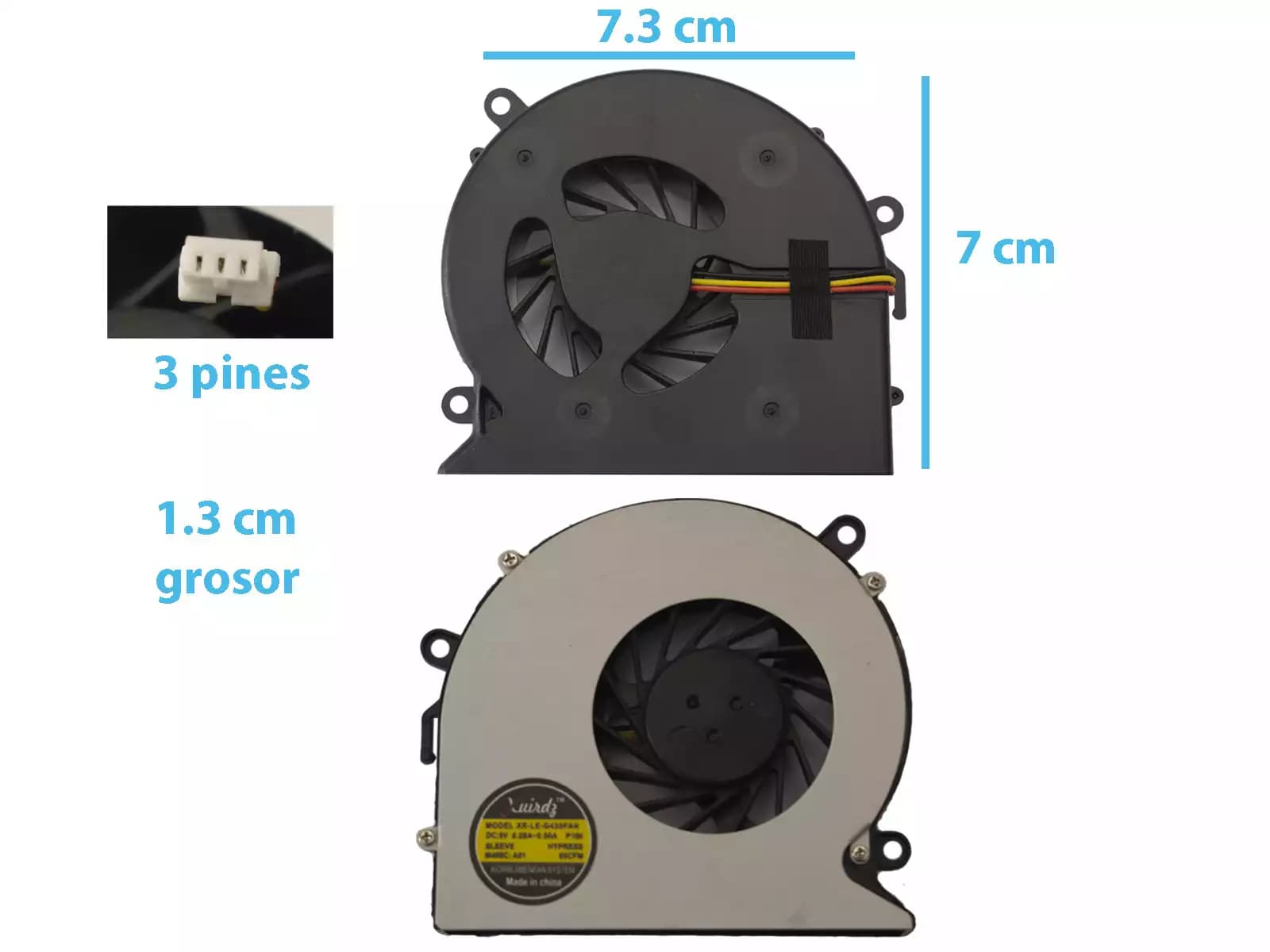 Cooler Lenovo G430 Y430 E41 E42 G3000 G530 V450 K41 K41A K42 — imagen 1
