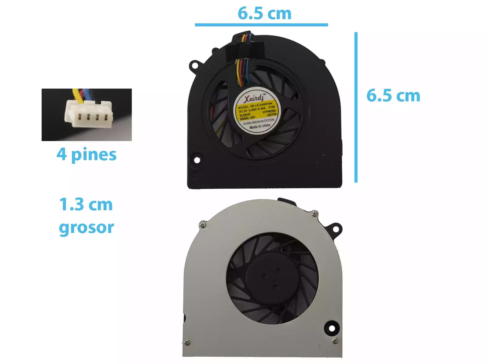 Cooler Lenovo G460 G460A Z460 Z460A G465 Z465 Z560 Z560A Z565 — imagen 1