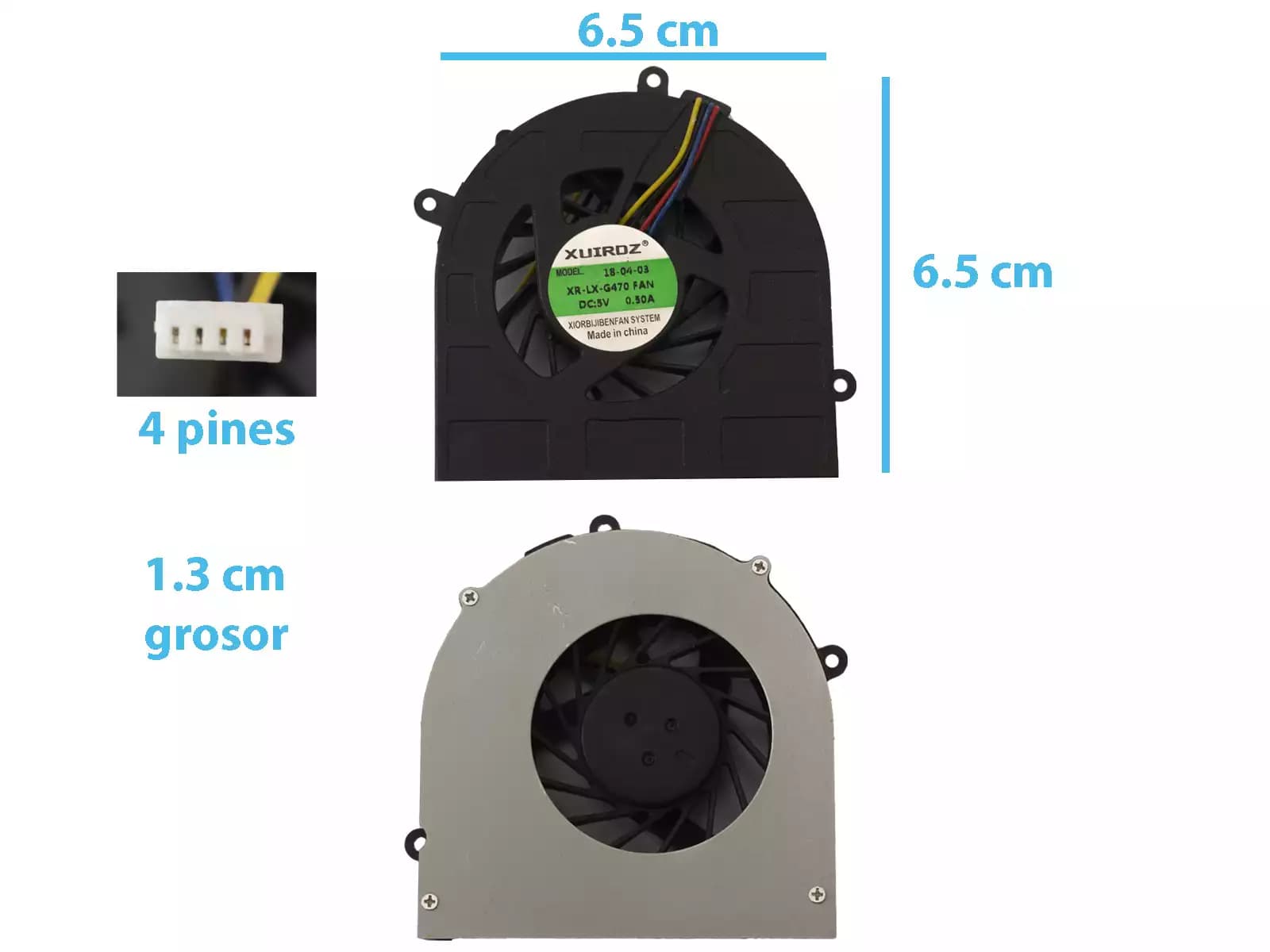 COOLER LENOVO G470 G470A G470AH G475 G475A G474GL — imagen 1