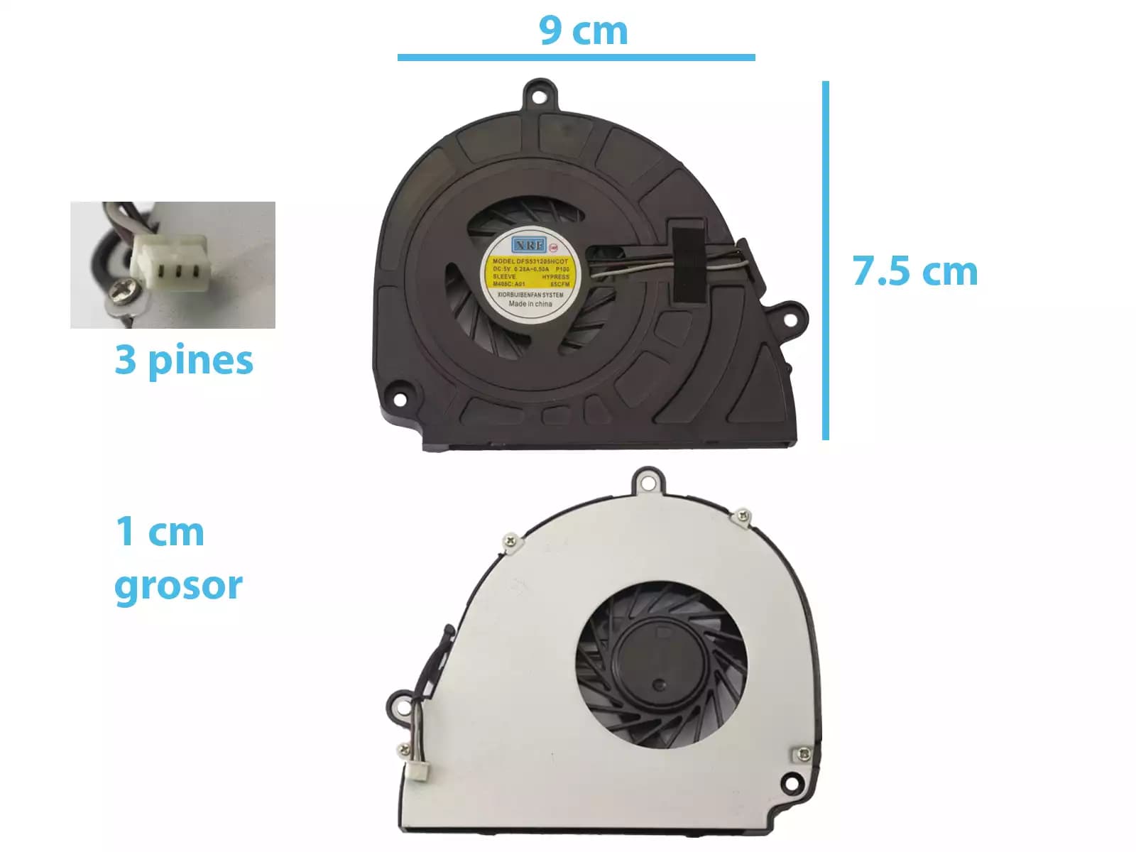 COOLER ACER 5750 5755 5750G V3-571G P5WEO V3-551G(TRIANGULAR) — imagen 1