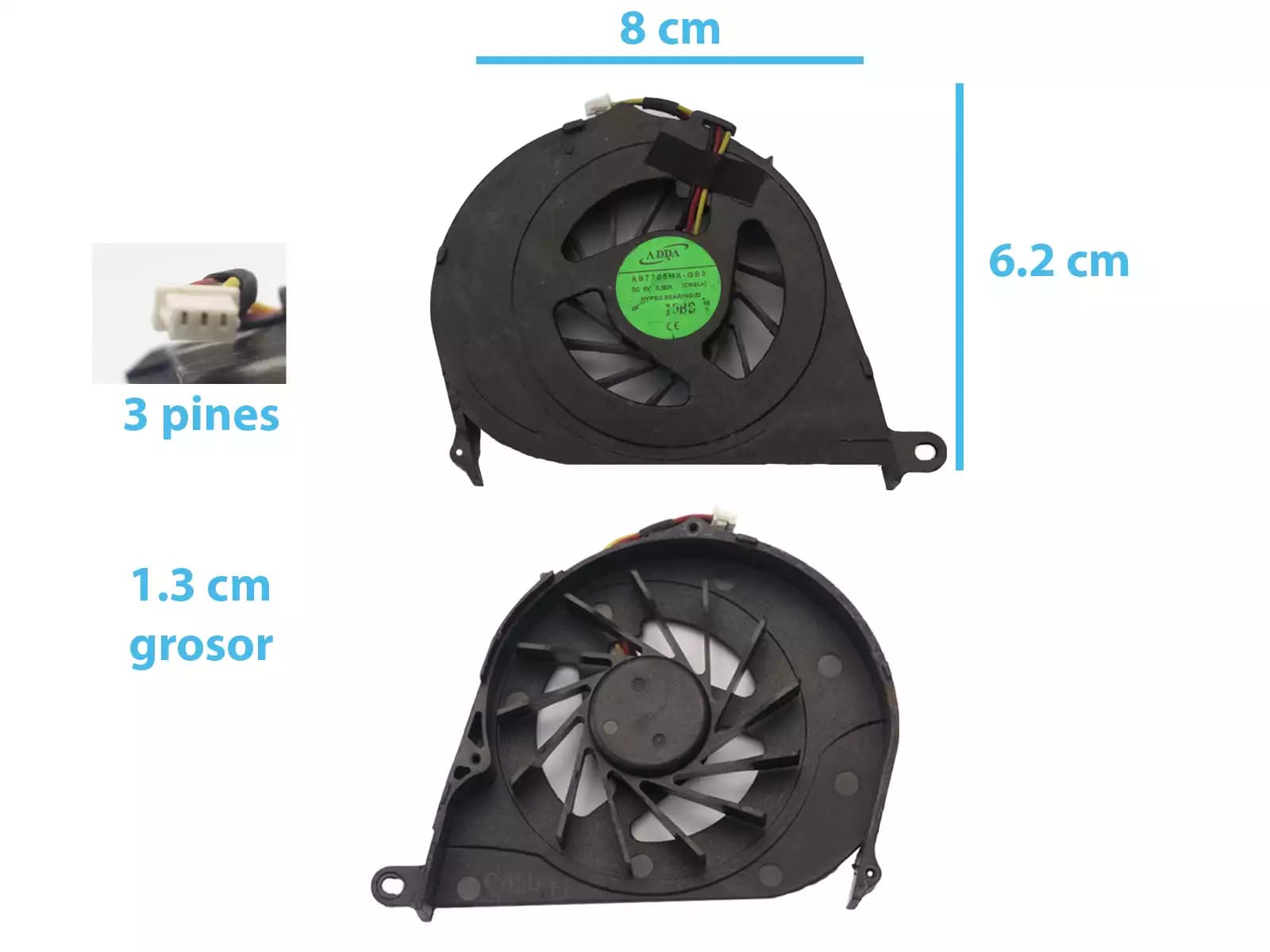 Cooler Toshiba L750 L650 L650D L655 L655D L750D 02b 03B — imagen 1