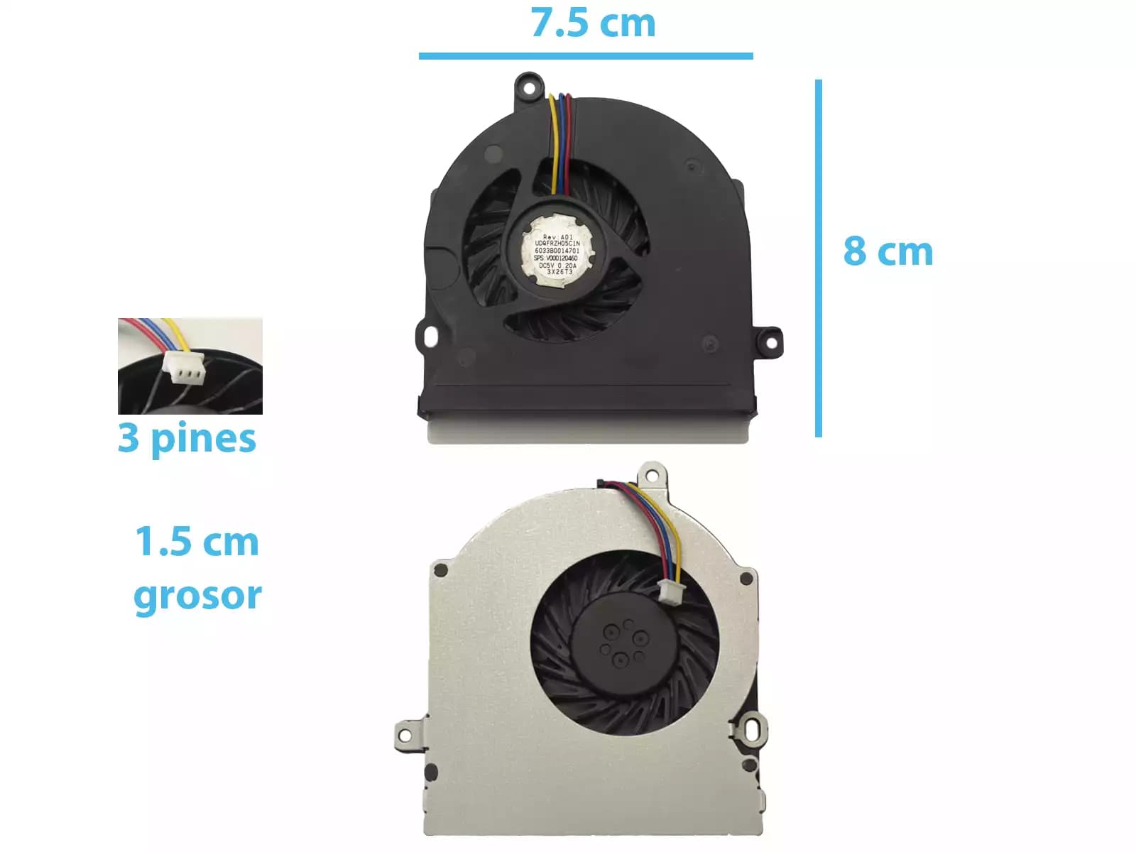 Cooler Toshiba A300 L300 L355 A305 L305 — imagen 1