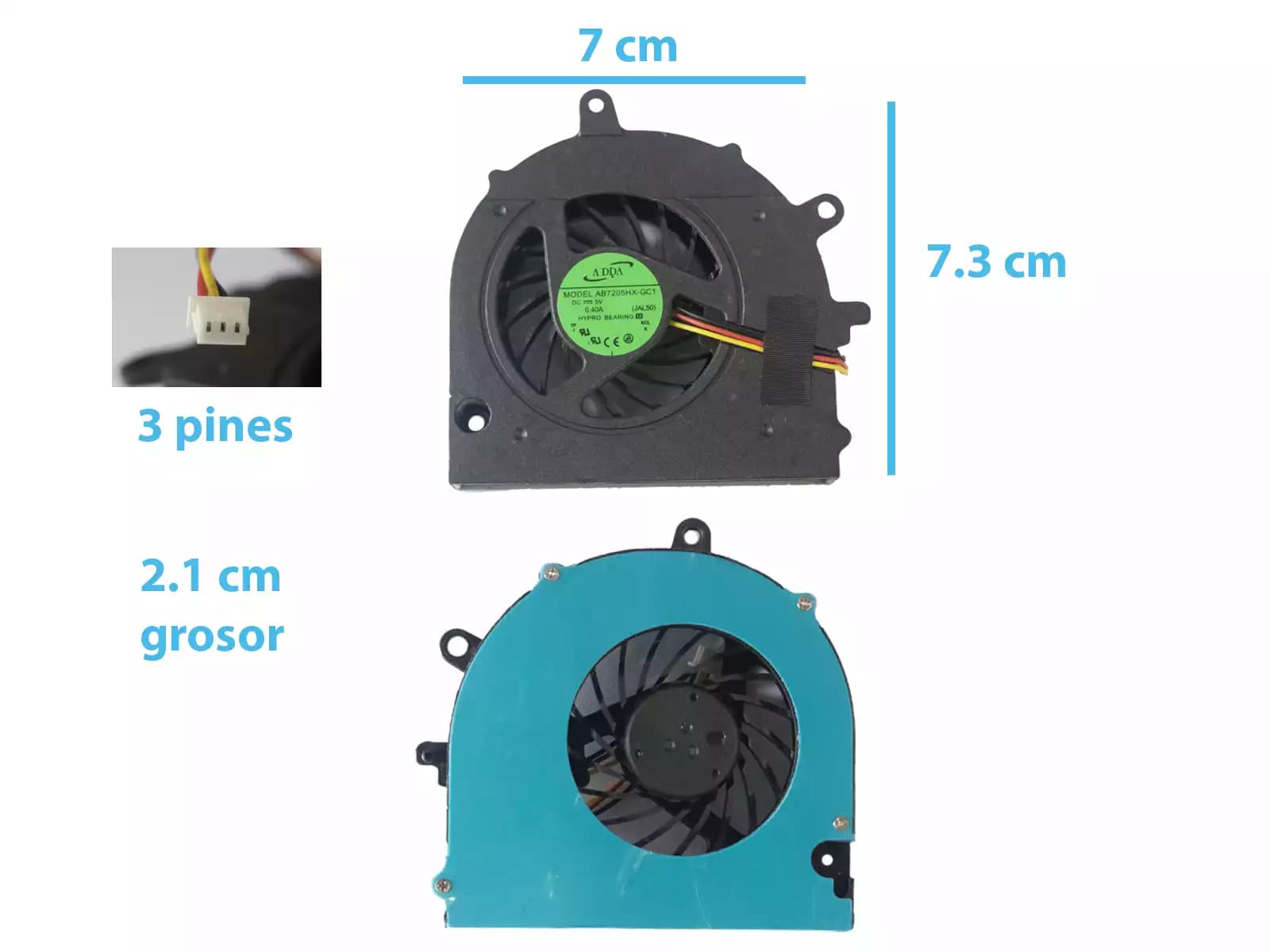 Cooler Toshiba A500 A505 A505D A500D S6033 — imagen 1