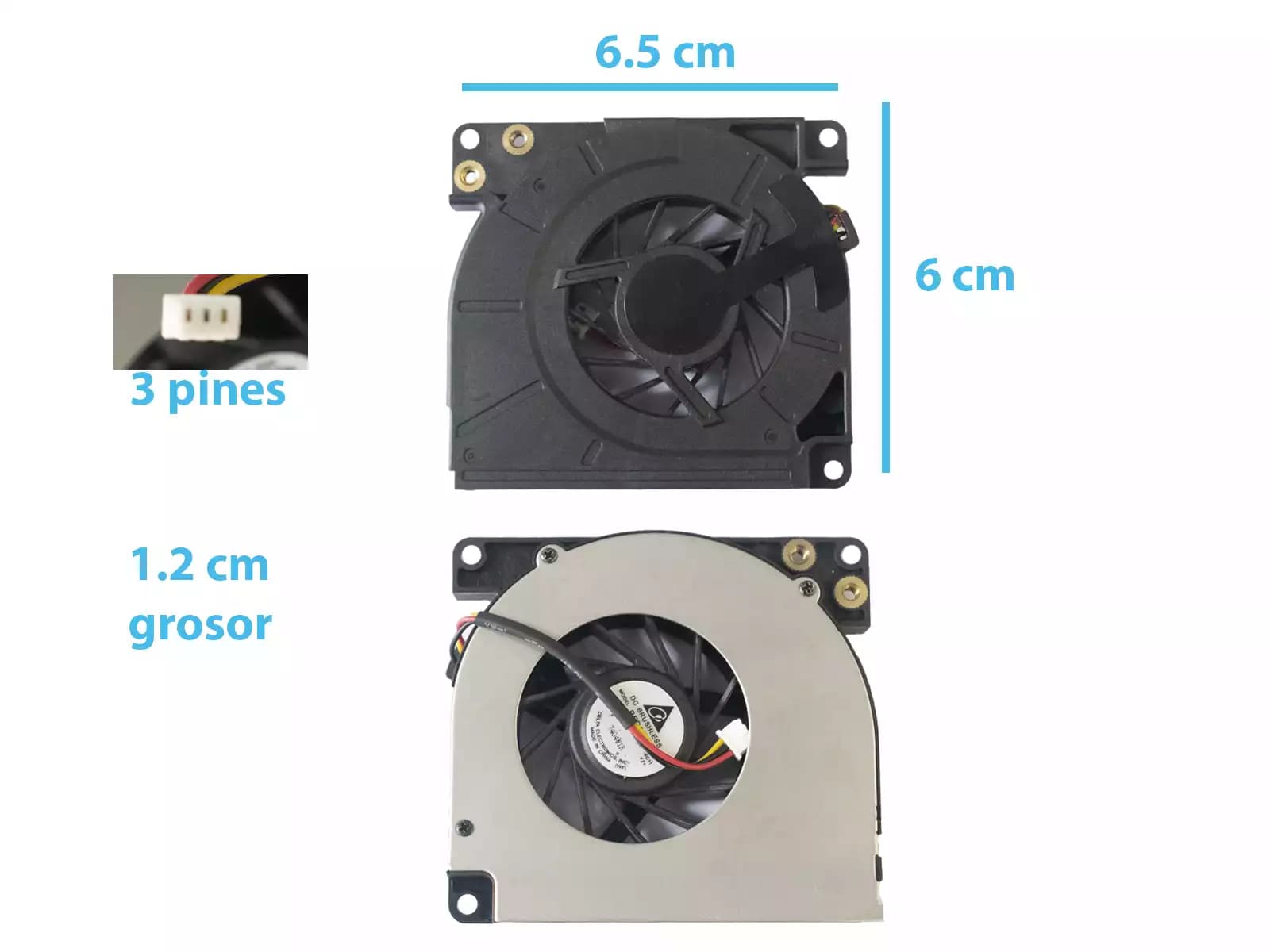 COOLER TOSHIBA P100 P105 — imagen 1