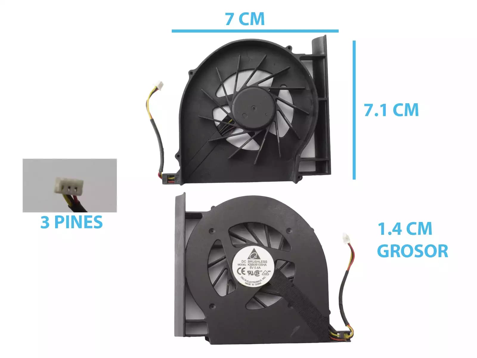 Cooler HP CQ61 G61 CQ71 G71 CQ70 — imagen 1