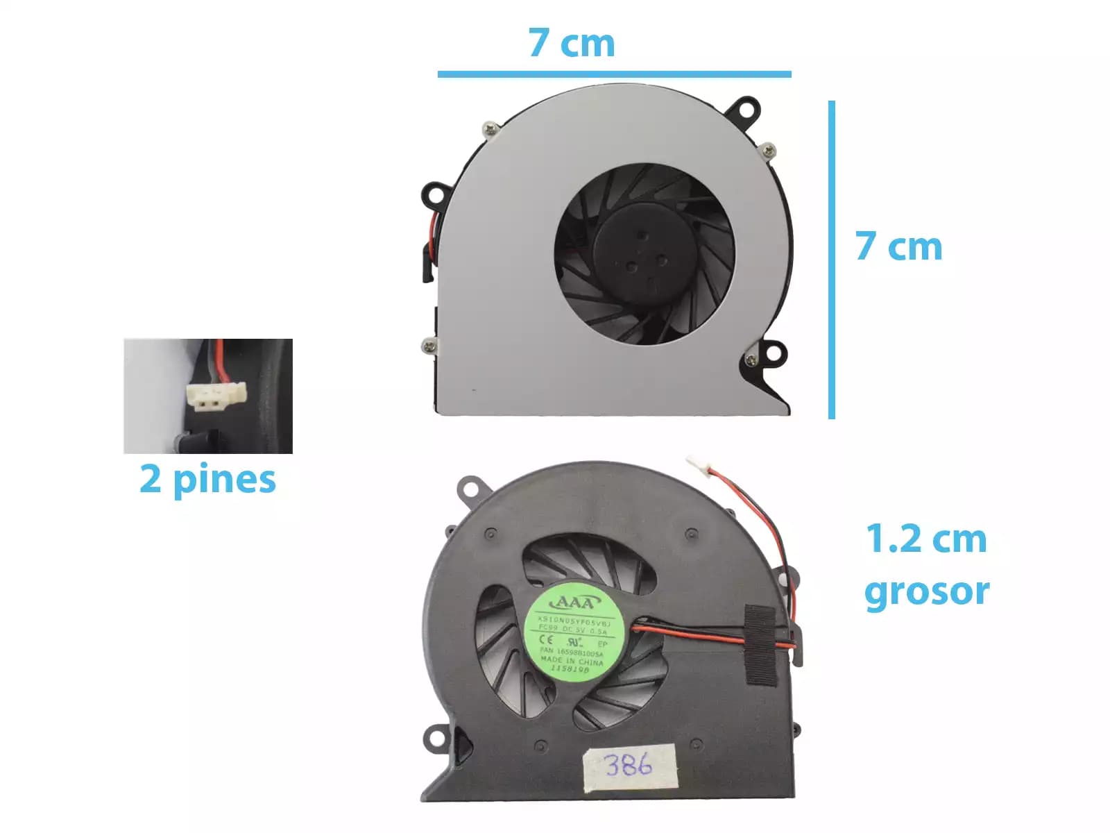 Cooler HP DV7-1000 — imagen 1