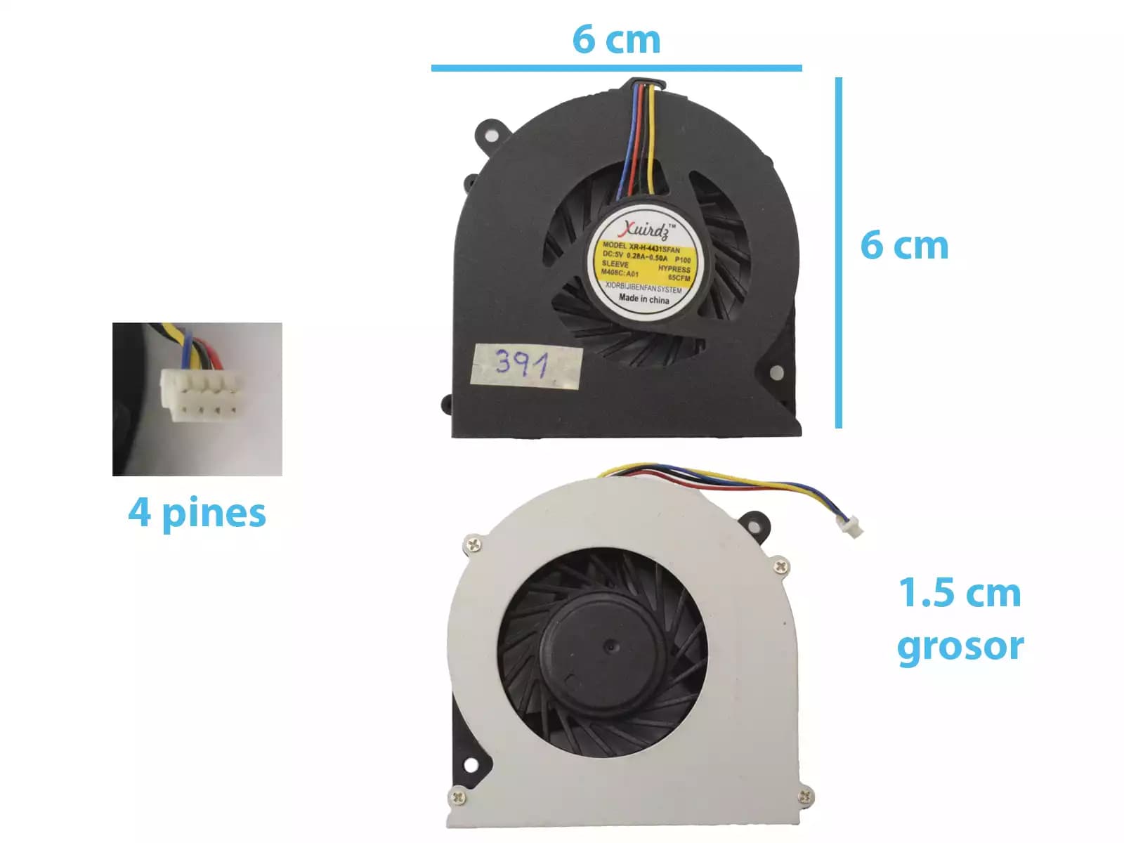 Cooler HP 4436S 4435S 4431S 4430S 4331S 4330S — imagen 1