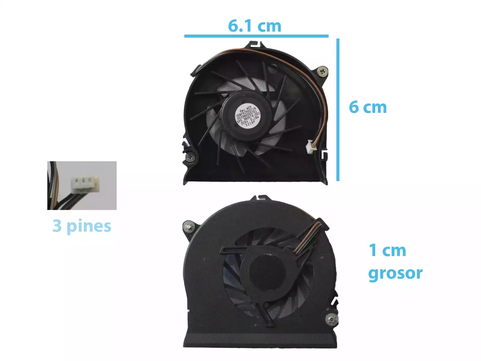 COOLER HP NC8230 NW8240 NX7400 NX8220 — imagen 1