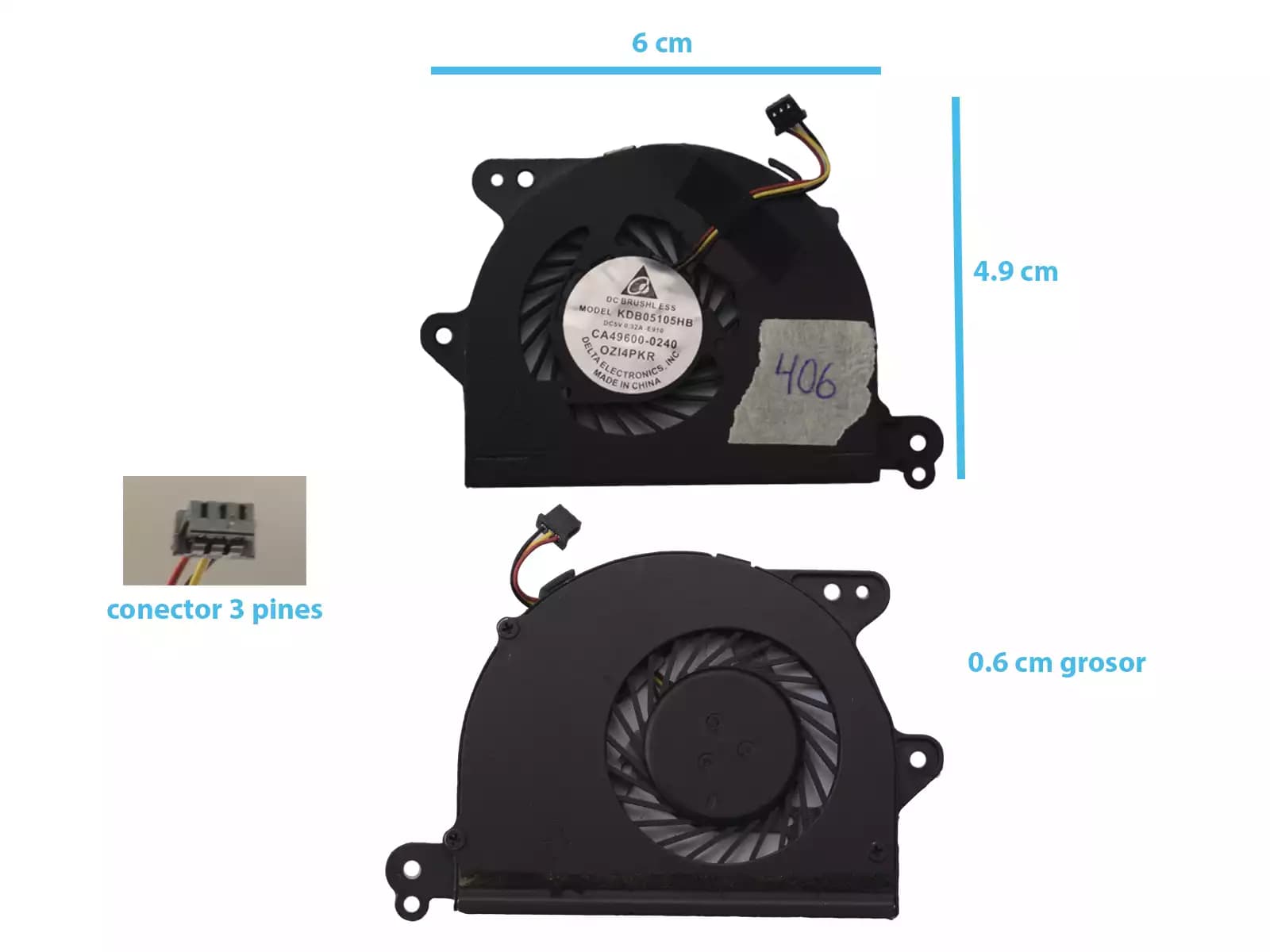 COOLER HP 13-1015TU FOLIO 13 672354-001 — imagen 1