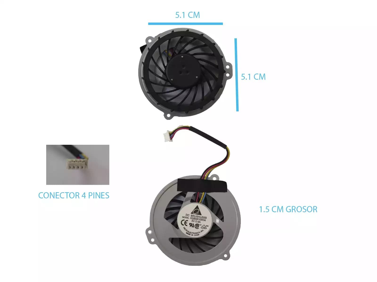 Cooler ASUS K42D K42DR K42DE K42N A42D X42D X42J X42E A40D AMD — imagen 1