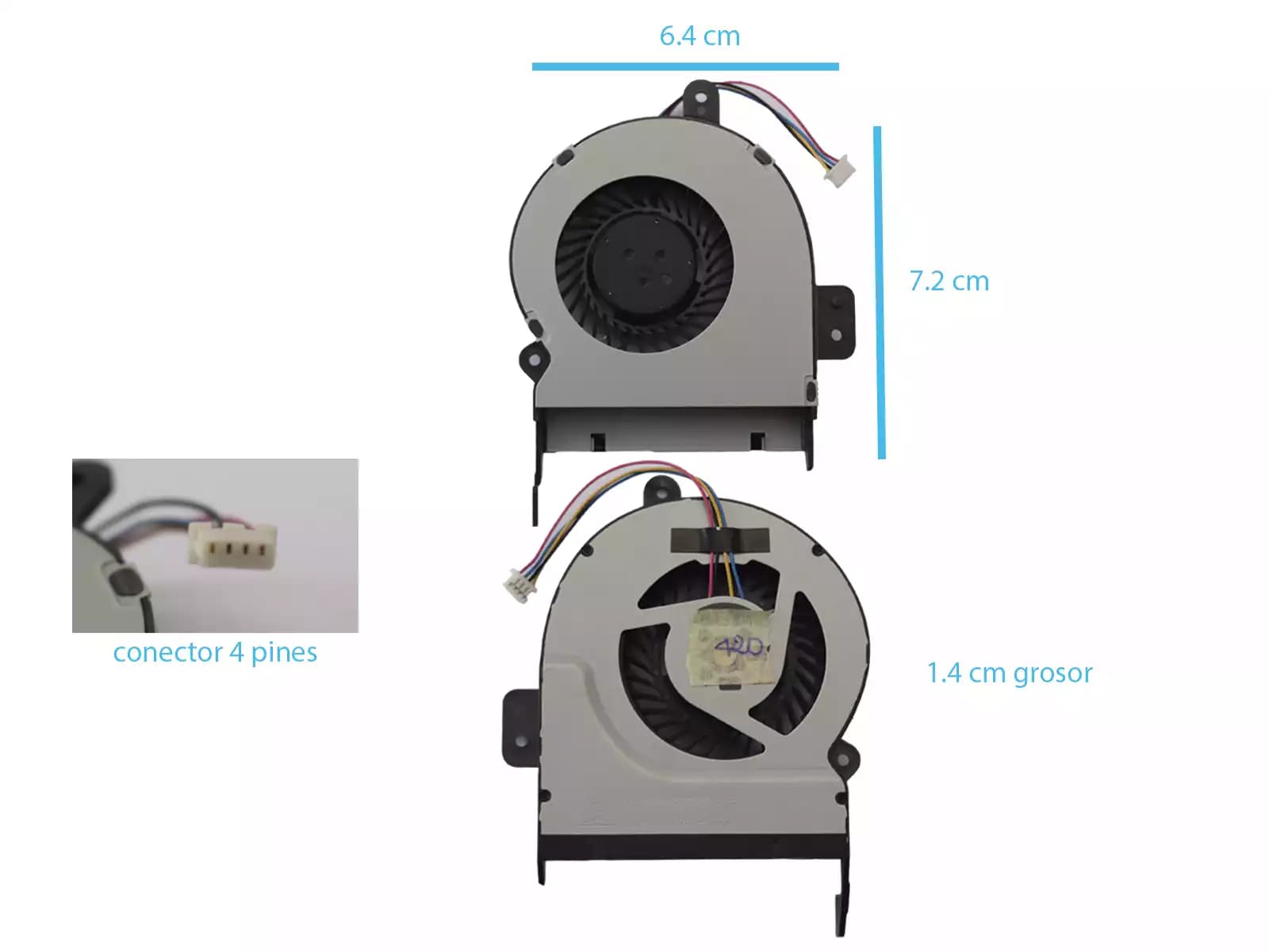 Cooler ASUS X55 X55A X55C x55v X55SA X55SR — imagen 1