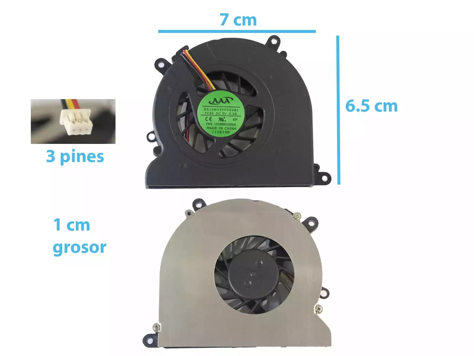 Cooler DELL Vostro 1310 1510 2510 V1320 — imagen 1