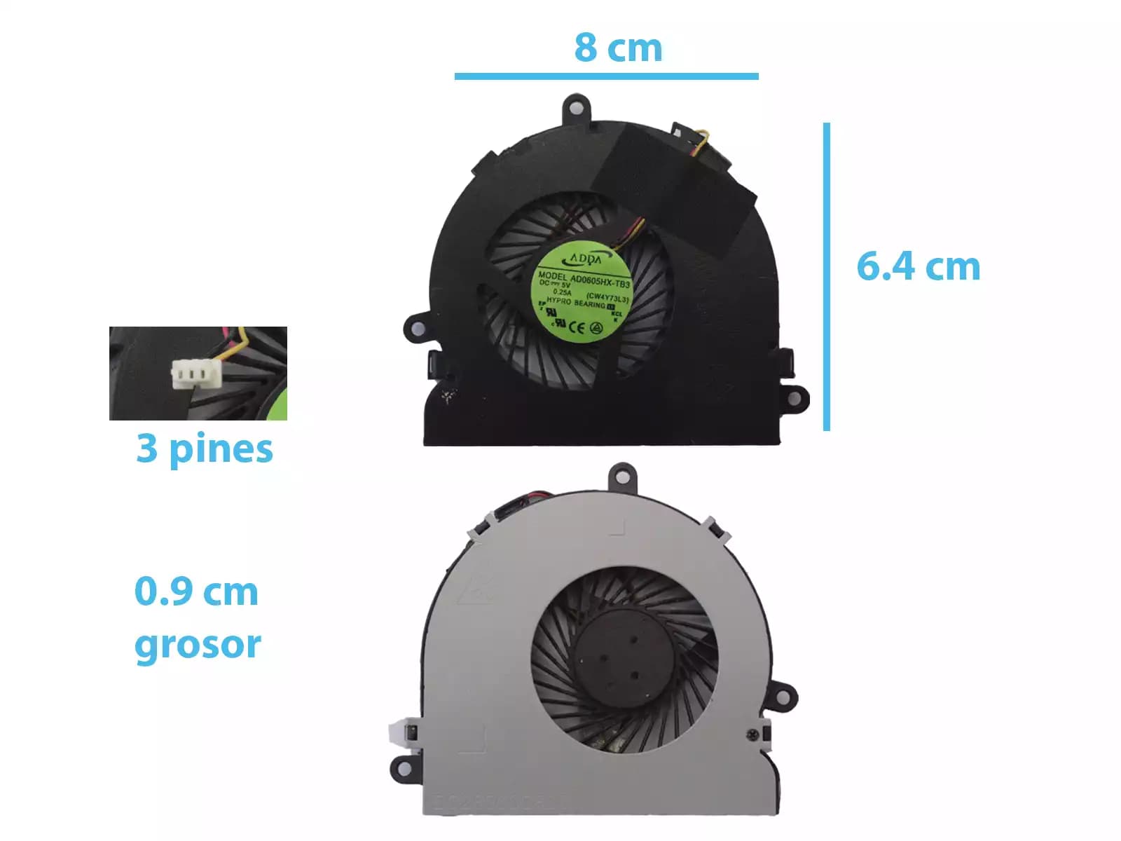Cooler DELL 15R 3521 3721 5521 5721 M53IR 5535 5537 — imagen 1