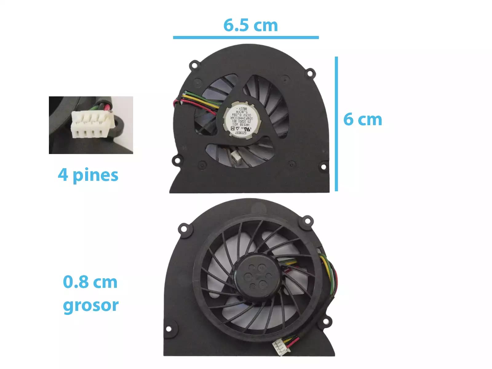 Cooler DELL M1330 1330 1318 PP25L M1310 — imagen 1