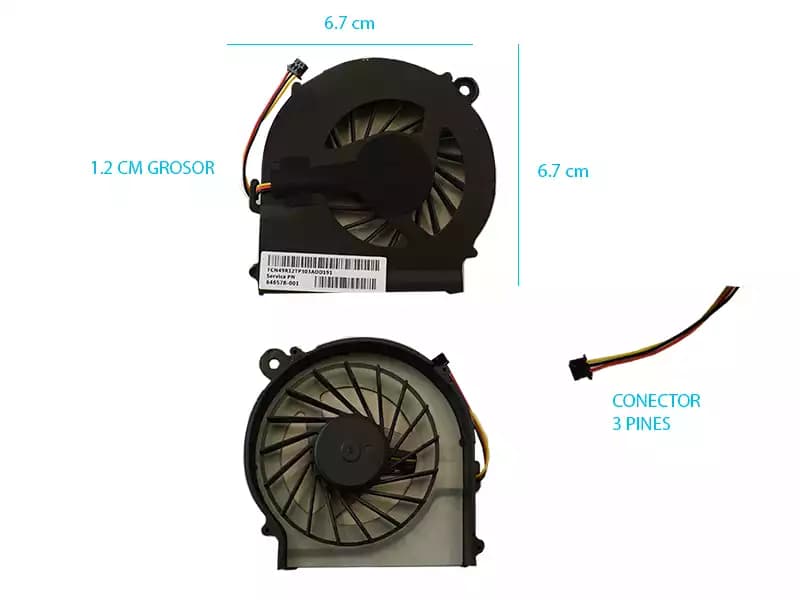 COOLER HP G4-1000 / CQ43 (3 LINES) — imagen 1