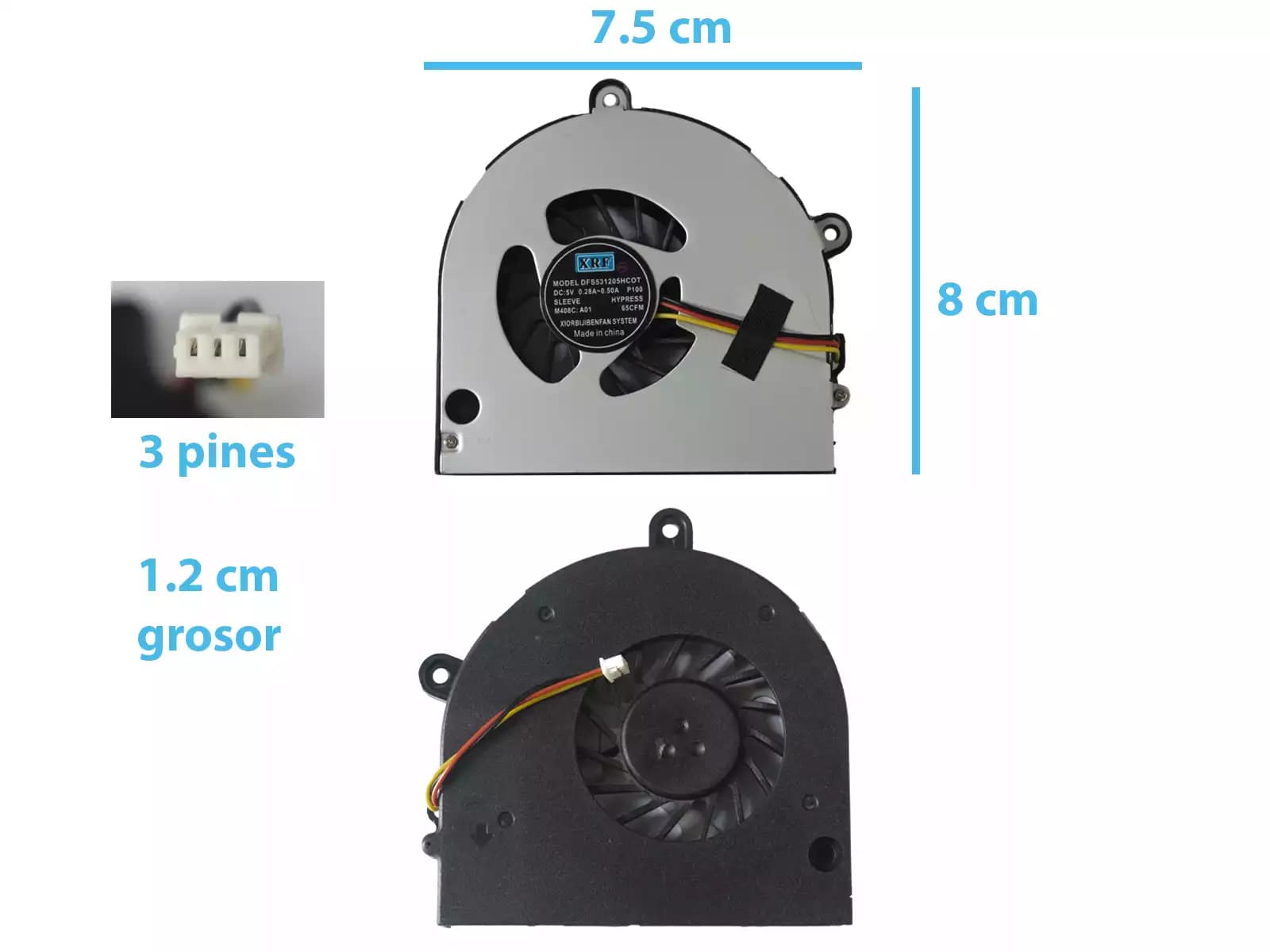 Cooler Toshiba P755 C660 C660D A660 A665 — imagen 1