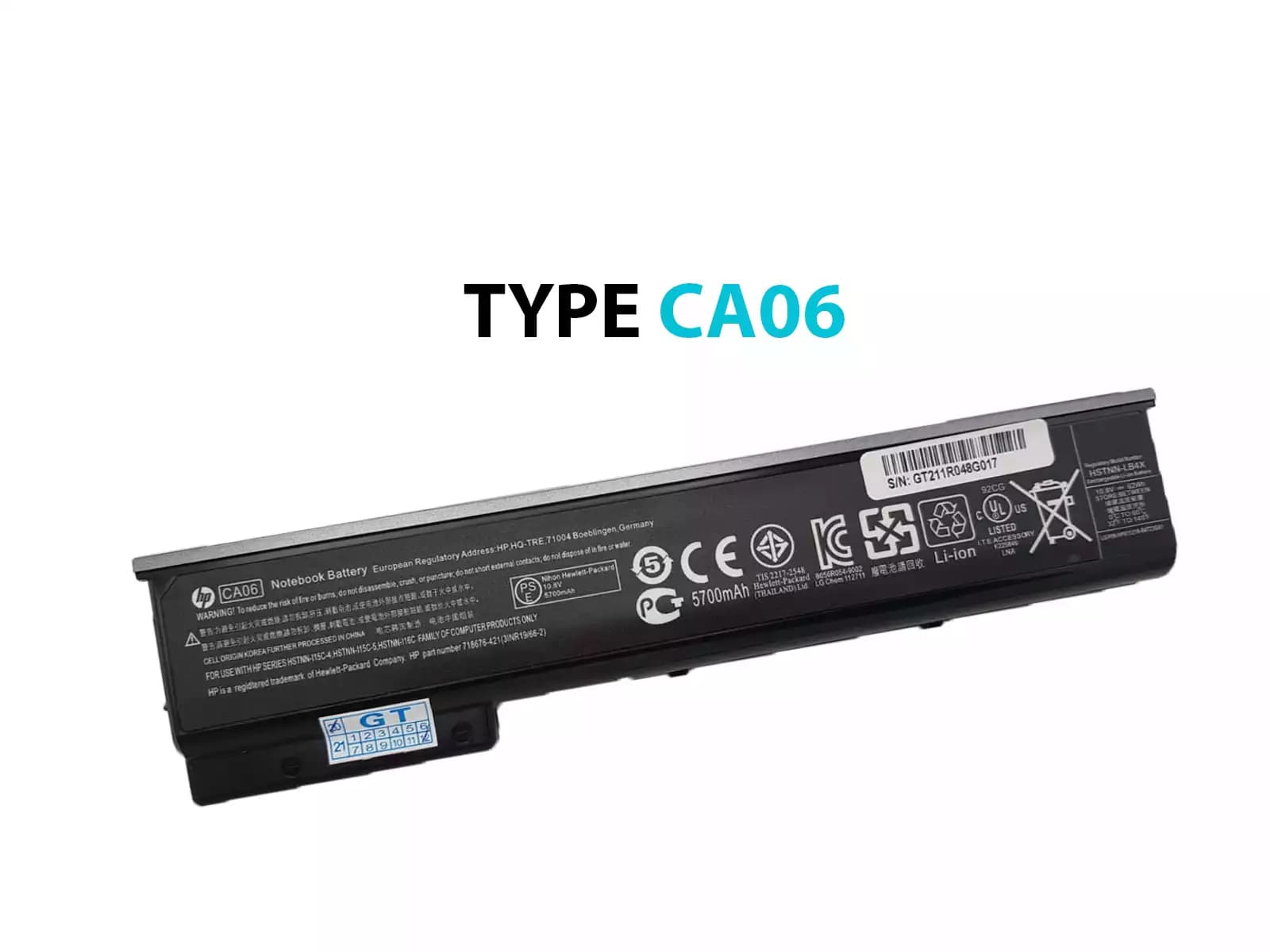 BATERIA HP CA06, CA06XL *HC* — imagen 1