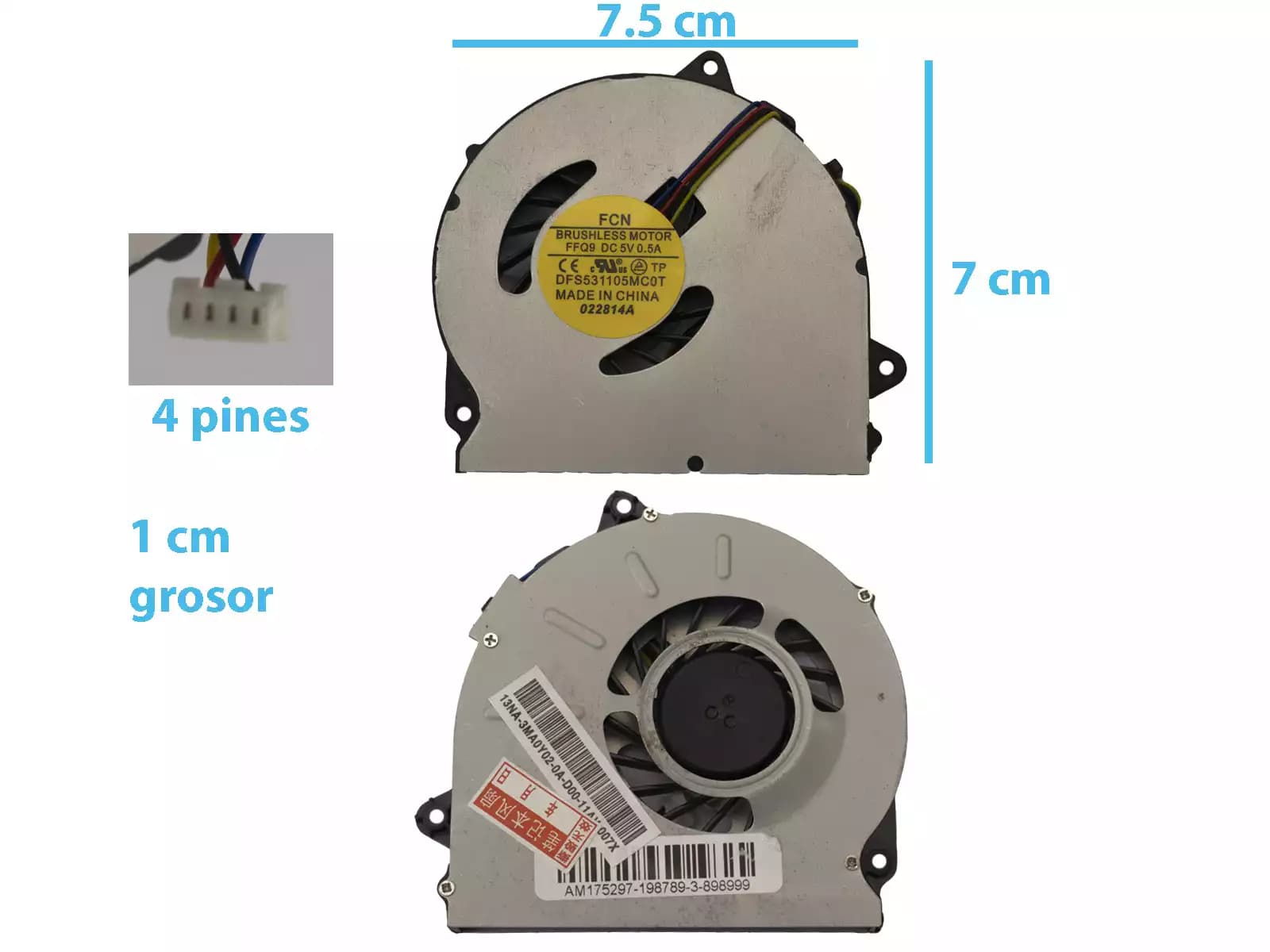 Cooler LENOVO G50 Z40 Z50 V1000 V2000 — imagen 1