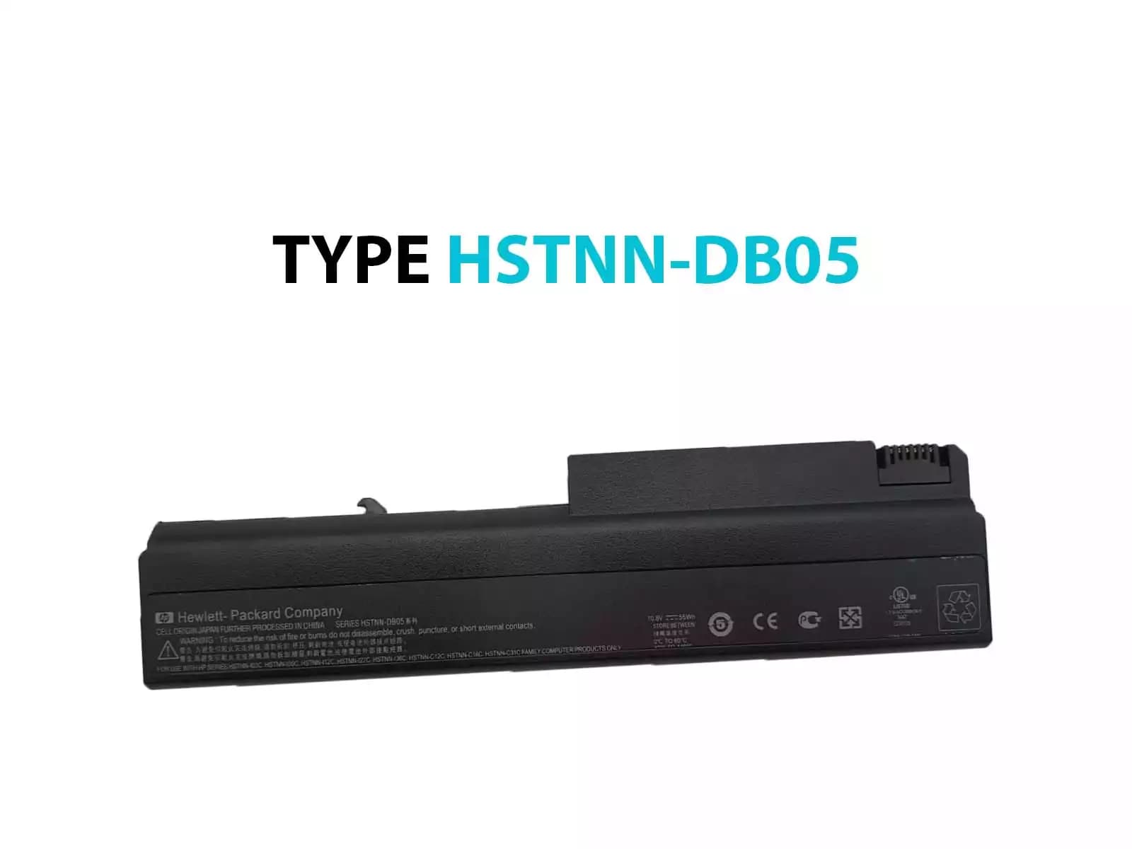 BATERIA HP NC6400 446399-001 -HSTNN-DB05, NC6100-6 *HC* — imagen 1