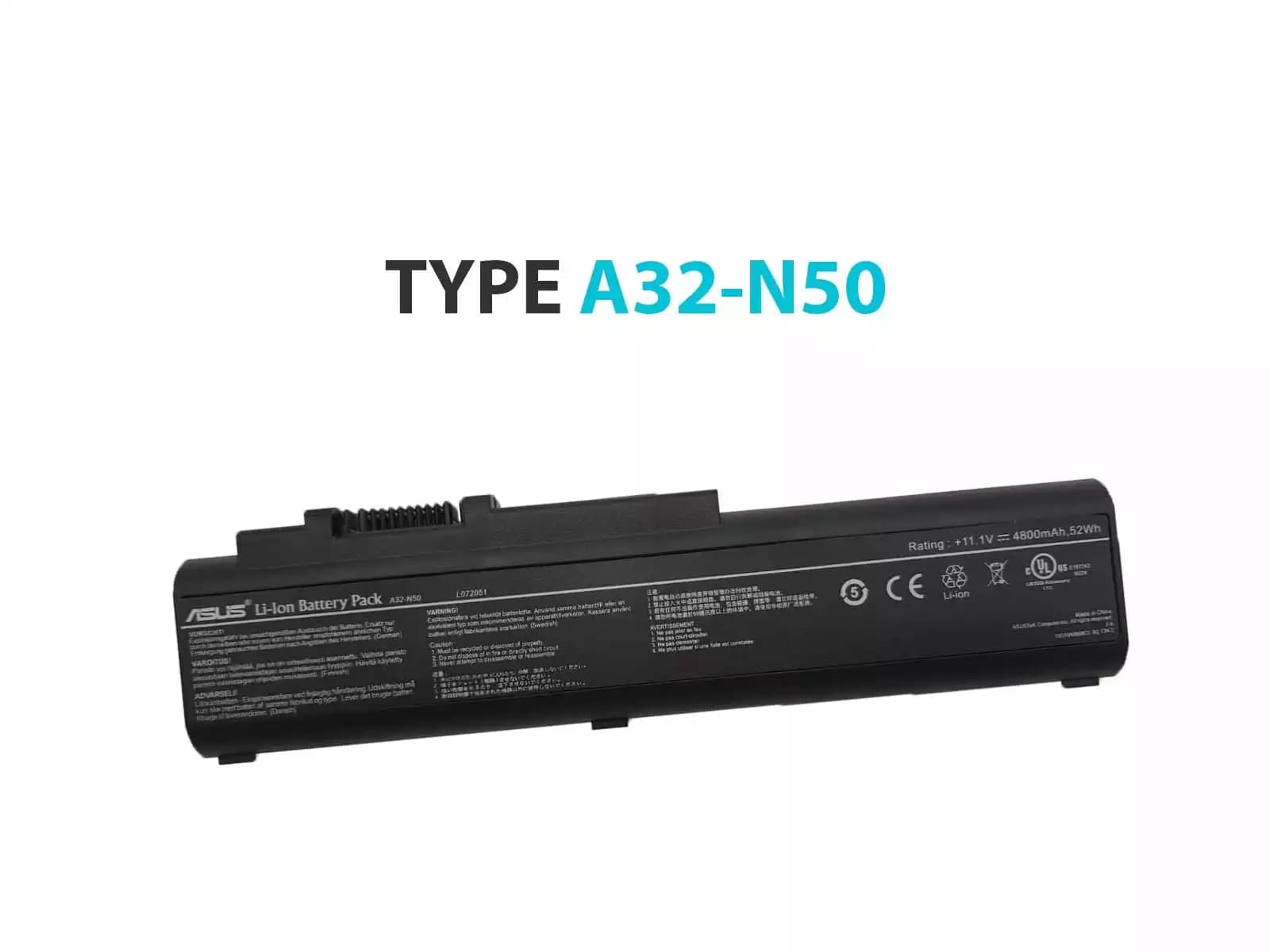 BATERIA ASUS A32-N50 *HC* — imagen 1