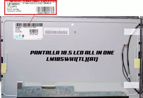 PANTALLA 18.5 LCD AIO LM185WH1(TL)(A1) — imagen 1