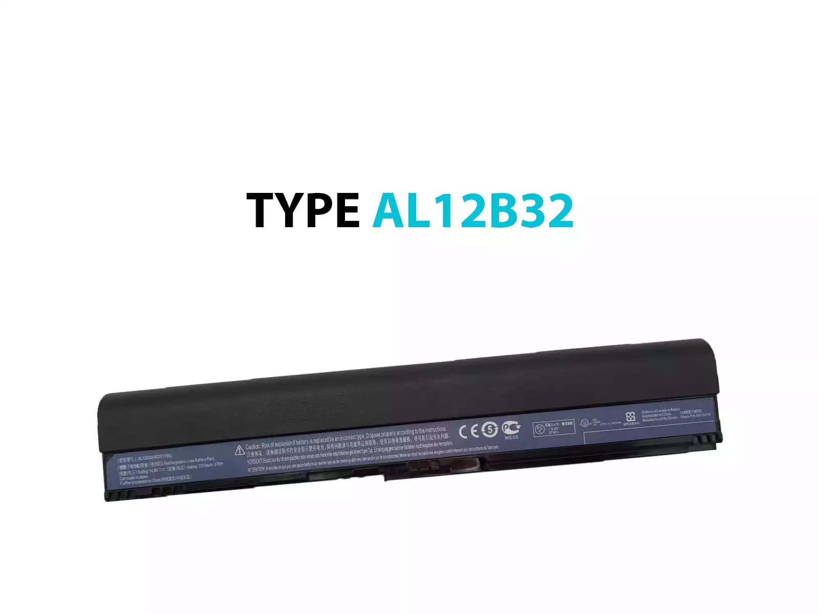BATERIA ACER v5-131 ZG5 AL12B32 756 *HC* — imagen 1