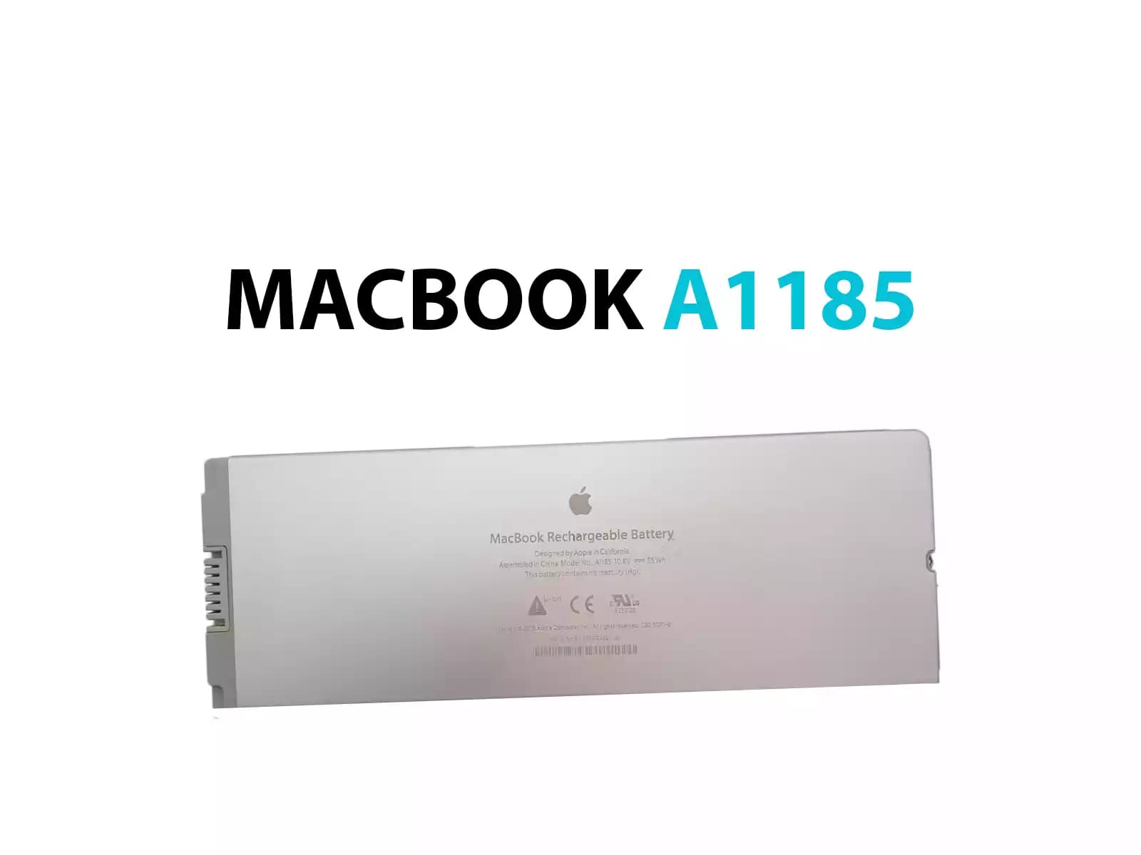 BATERIA APPLE MACBOOK A1185 *ORIGINAL* — imagen 1