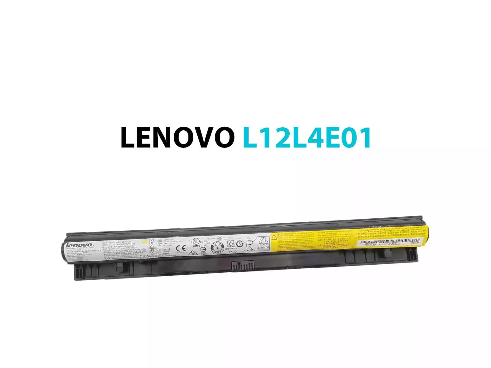 BATERIA LENOVO G500S L12S4A02 L12M4A02 (4INR19/65), 14.4V-41Wh, 2900mAh LEG40 *ORIGINAL* — imagen 1