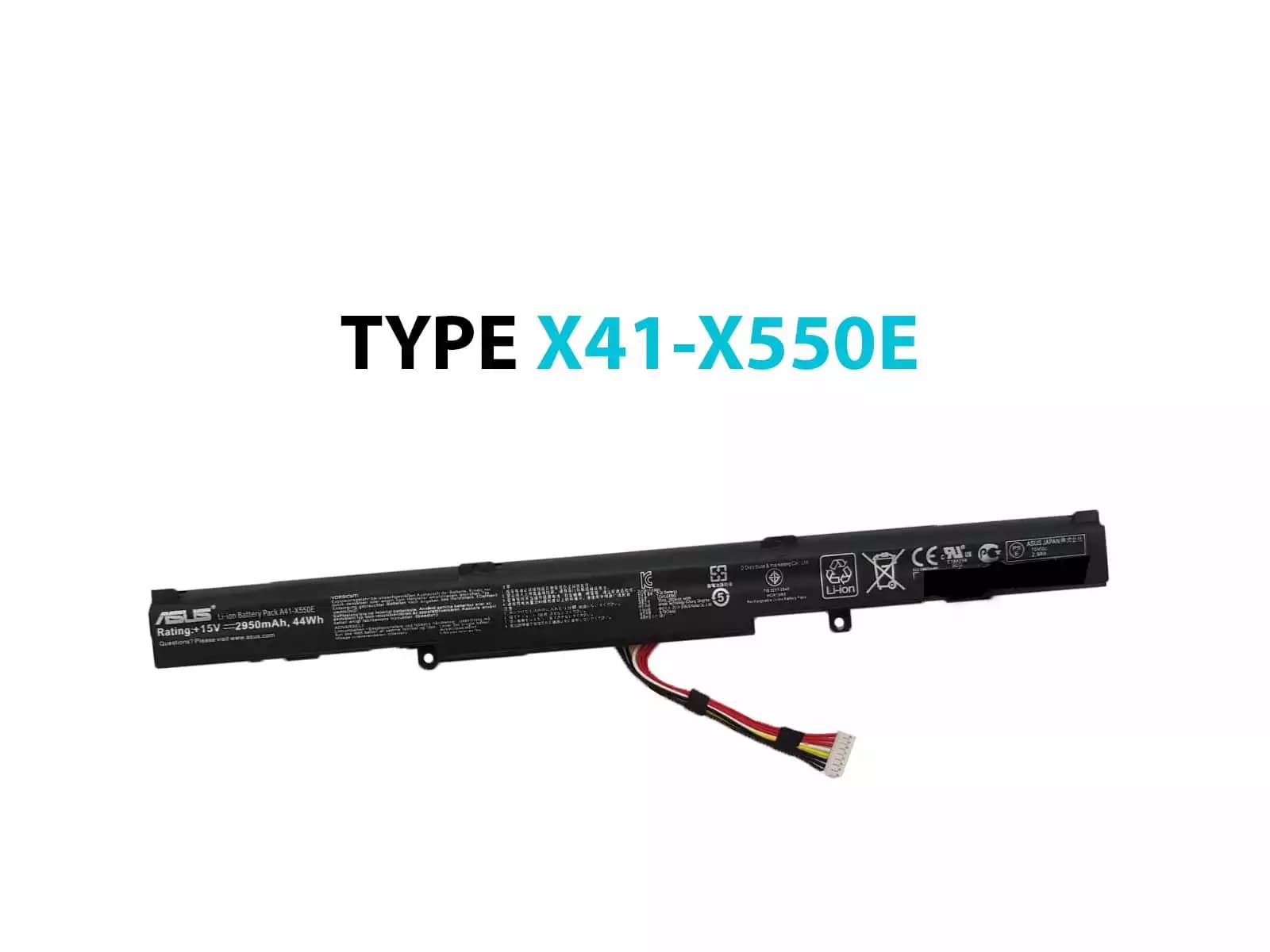 BATERIA ASUS X41-X550E X750J X750JA *HC* — imagen 1