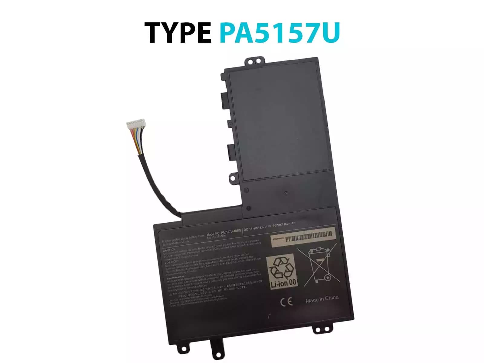 BATERIA TOSHIBA PA5157U INTERNA *ORIGINAL* — imagen 1