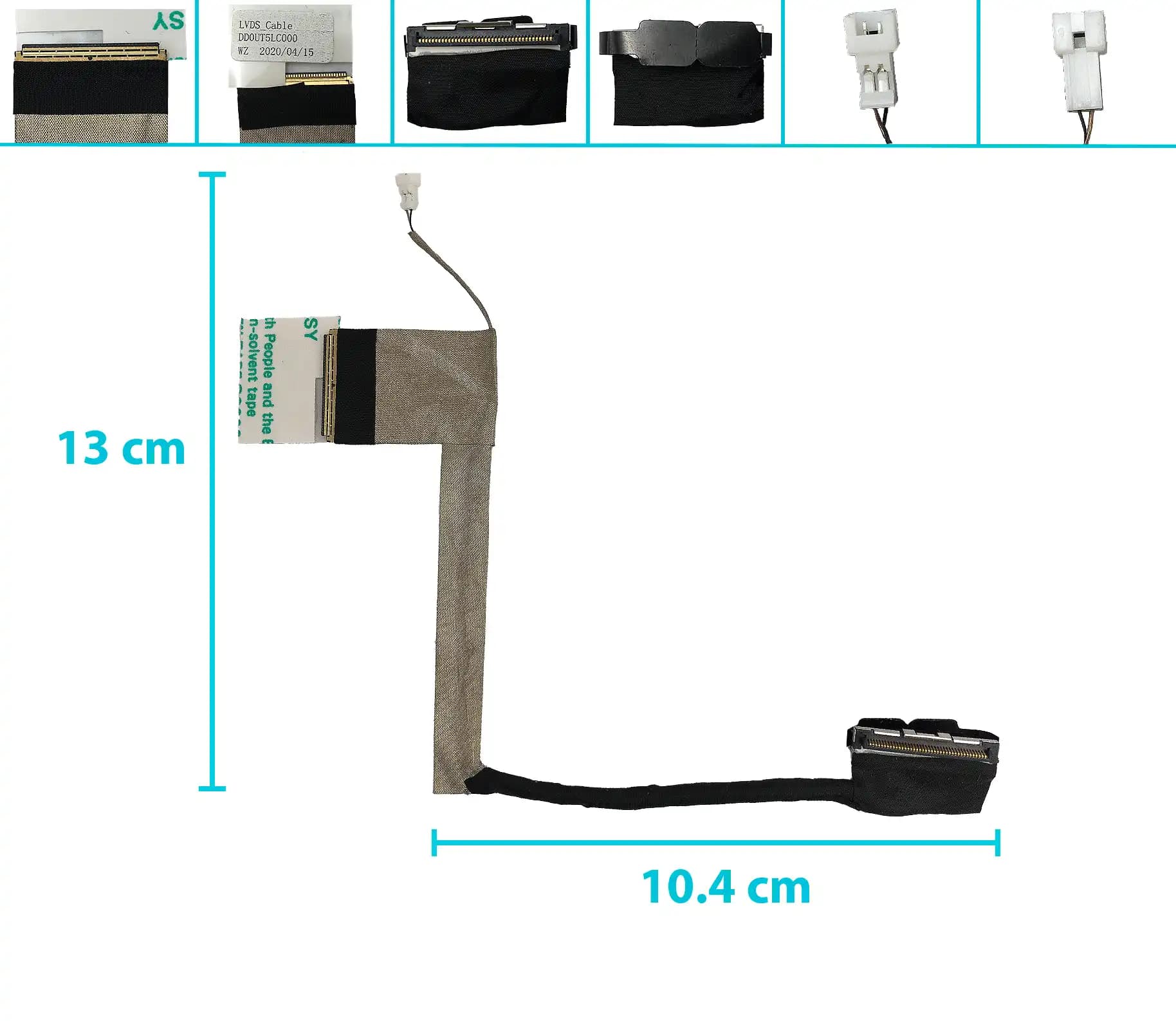 FLEX DE VIDEO HP DV7-2000 / DV7-3000. DD0UT5LC000 — imagen 1