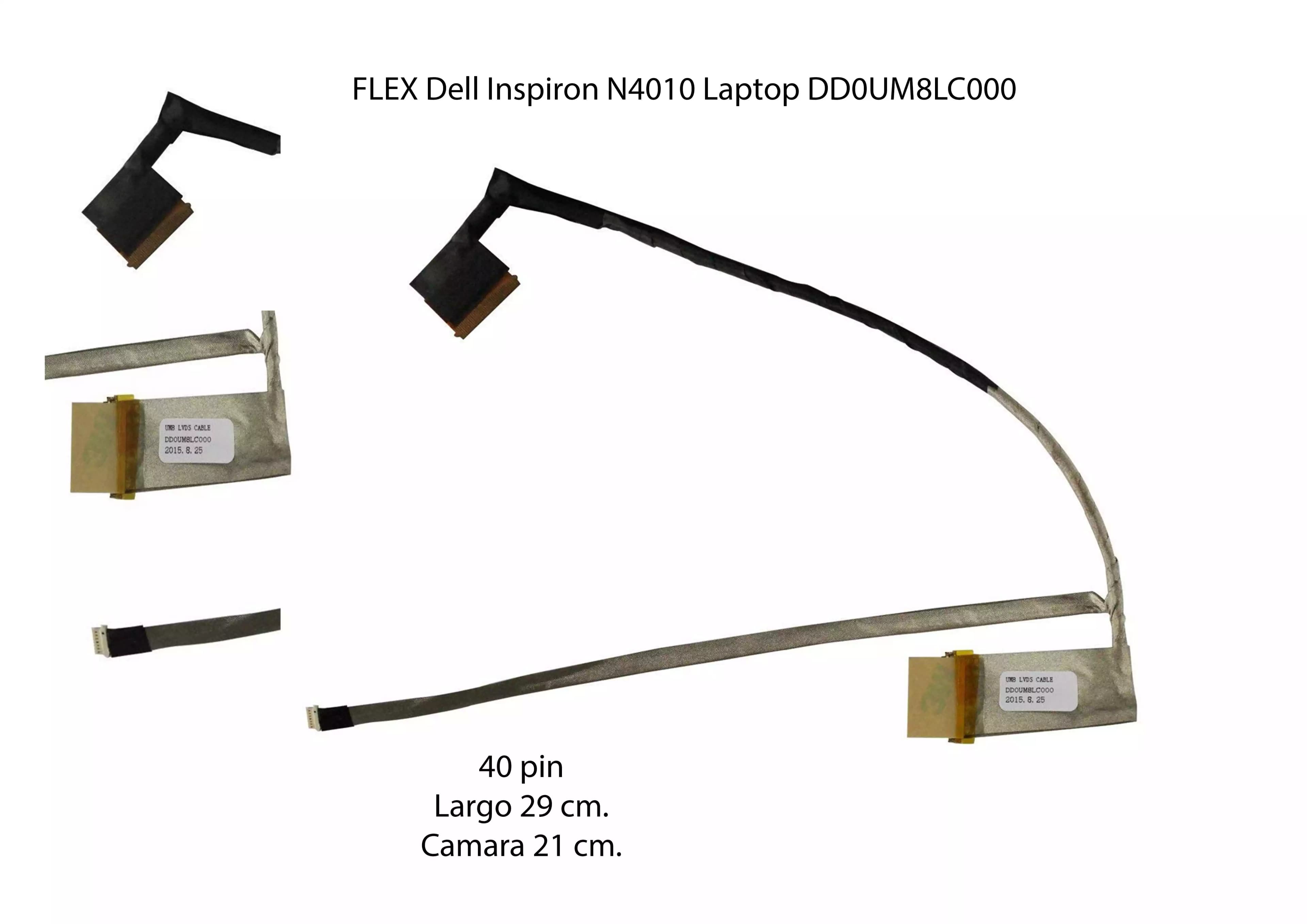 FLEX DE VIDEO DELL N4010 14R DD0UM8LC000 ddoum8th001 — imagen 2