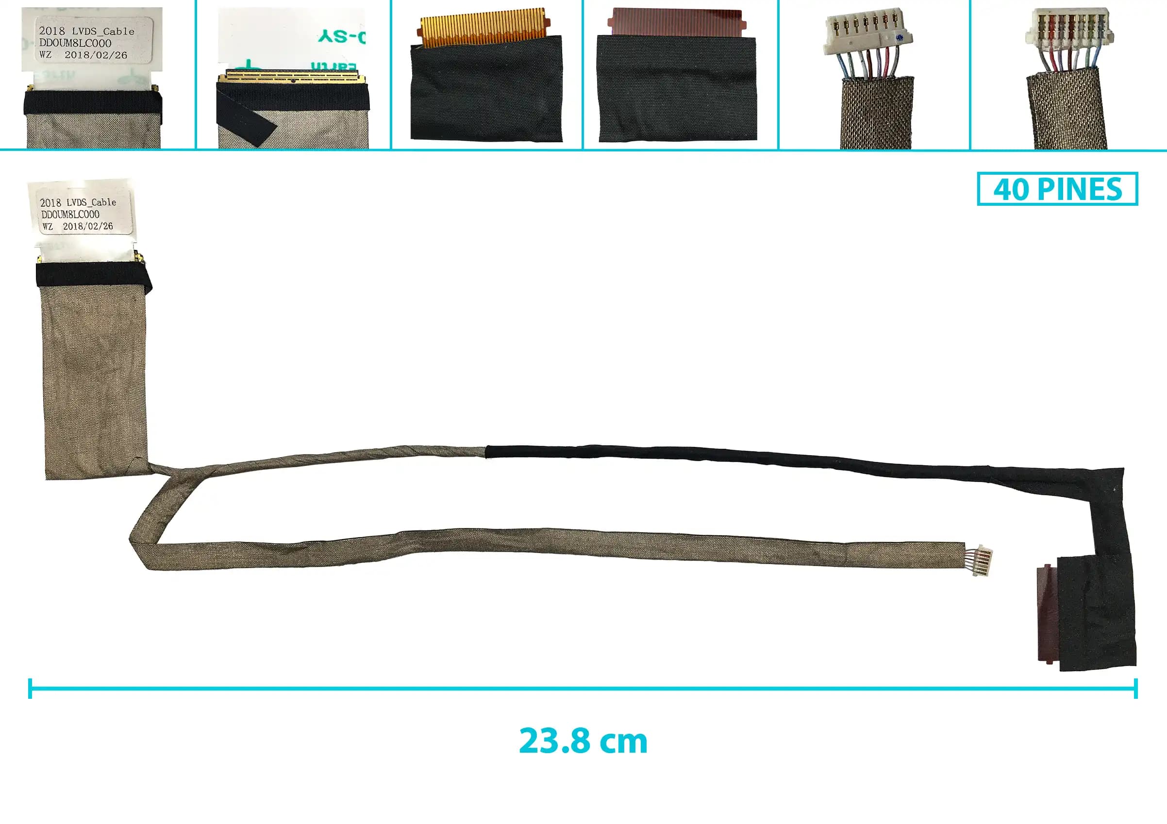 FLEX DE VIDEO DELL N4010 14R DD0UM8LC000 ddoum8th001 — imagen 1