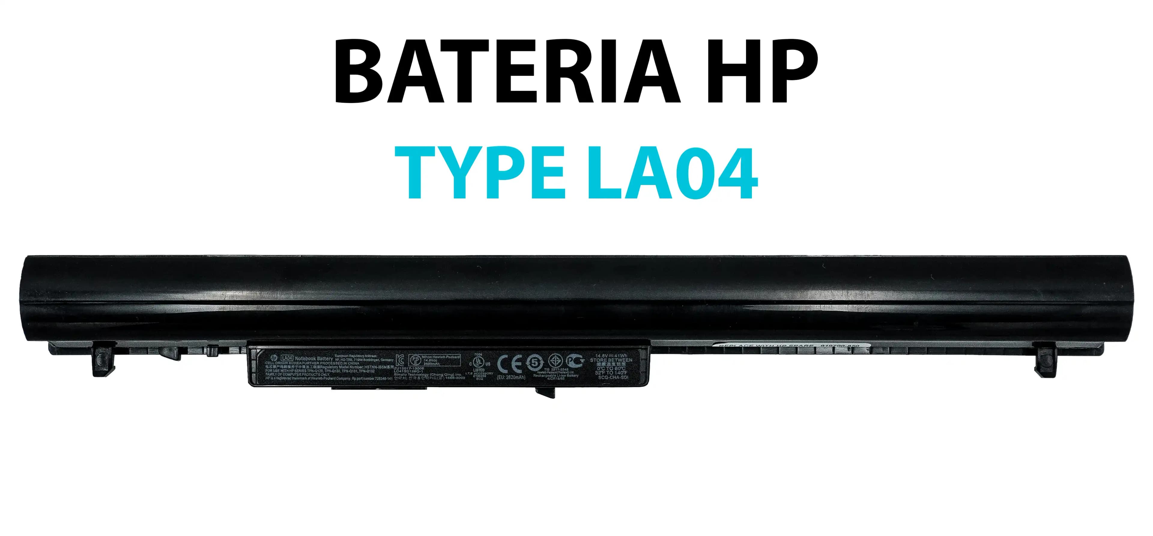 BATERIA HP LA04 *ORIGINAL* — imagen 1