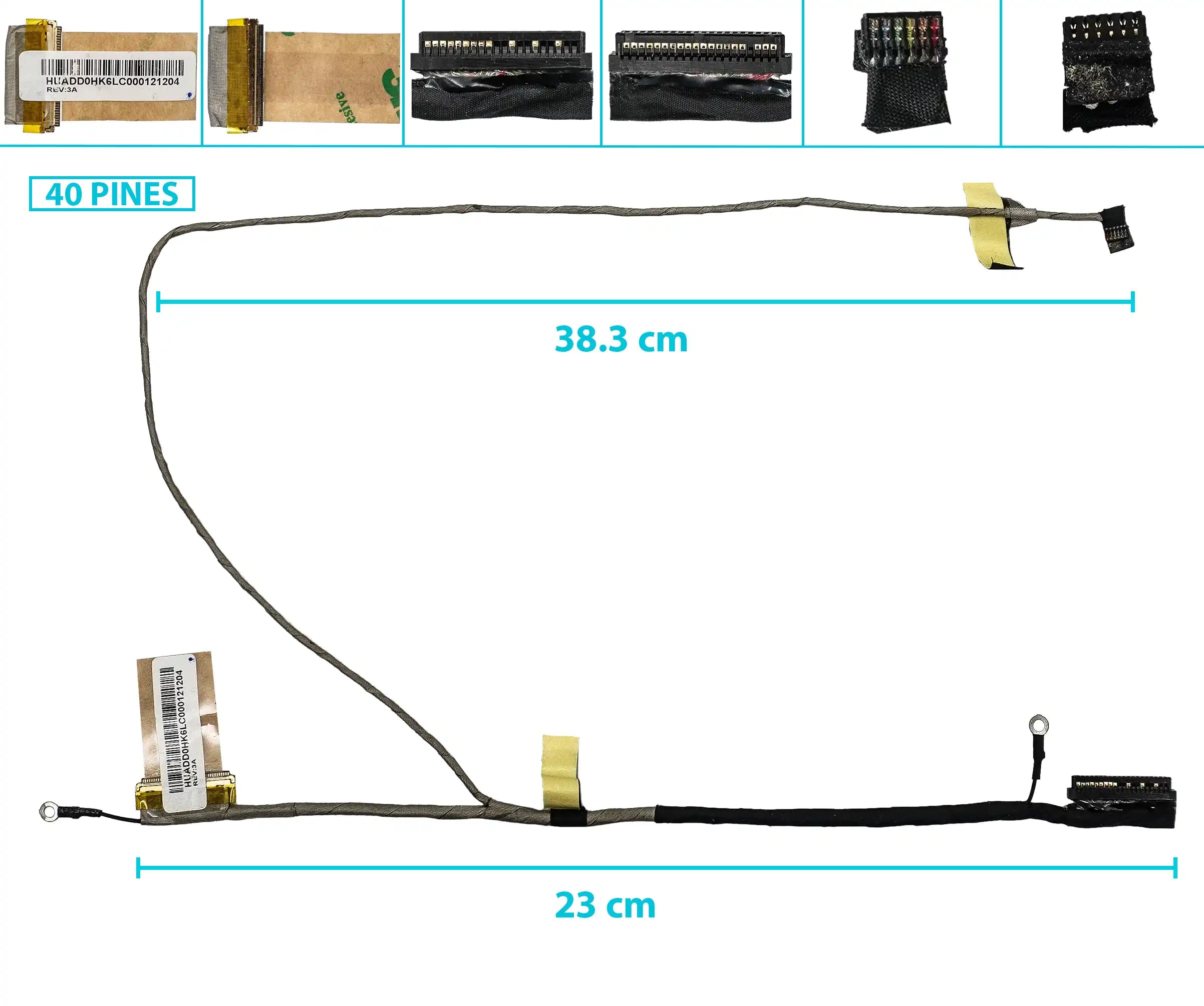 FLEX DE VIDEO SONY SVE14 SVE141D11T SVE14A11T SVE14118FXW HUADD0HK6LC000130110/ HUADD0HK6LC000121209 — imagen 1