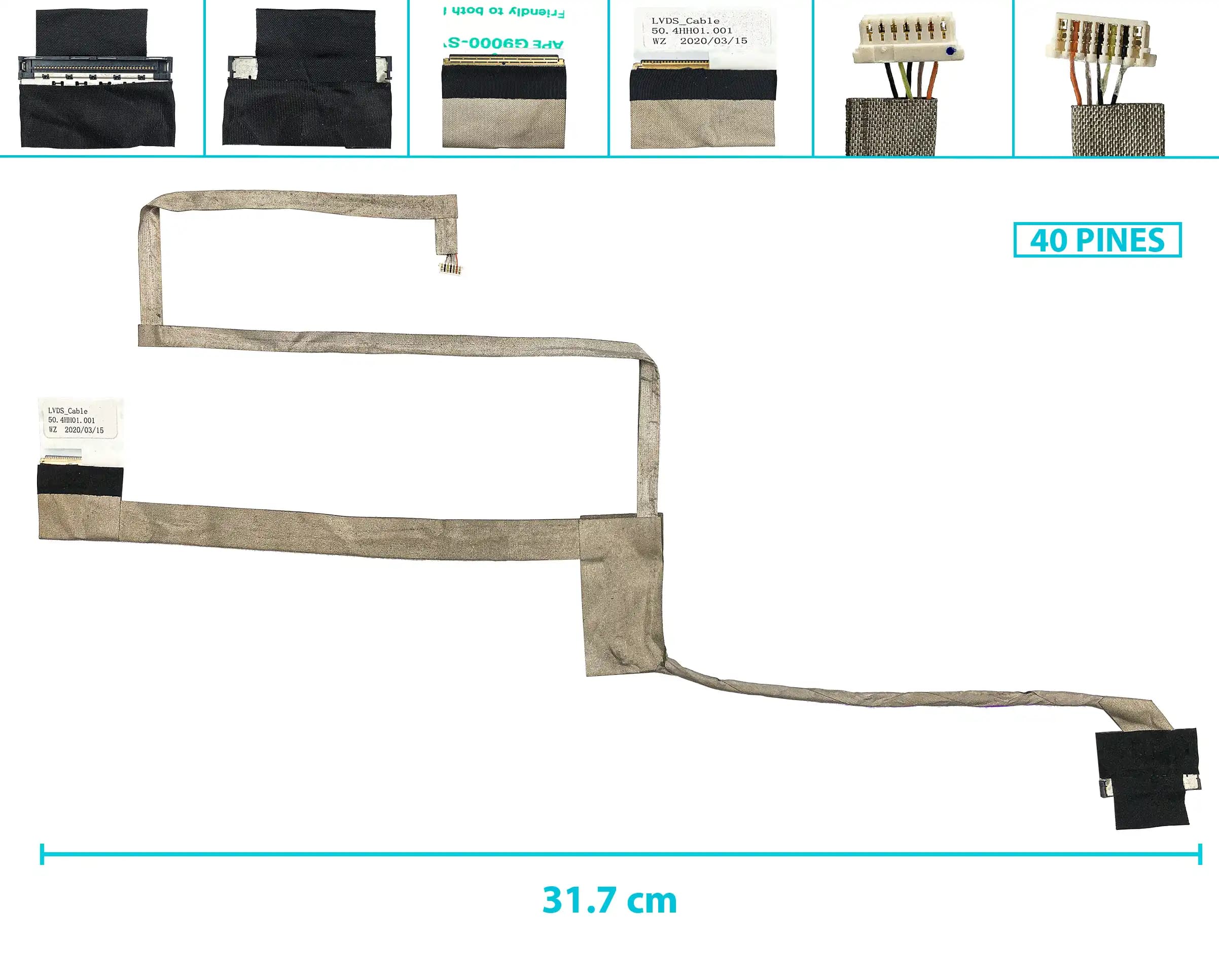 FLEX DE VIDEO DELL N5010/M5010 15R 50.4HH01.001/ 15R 50.4HH01.301 — imagen 1